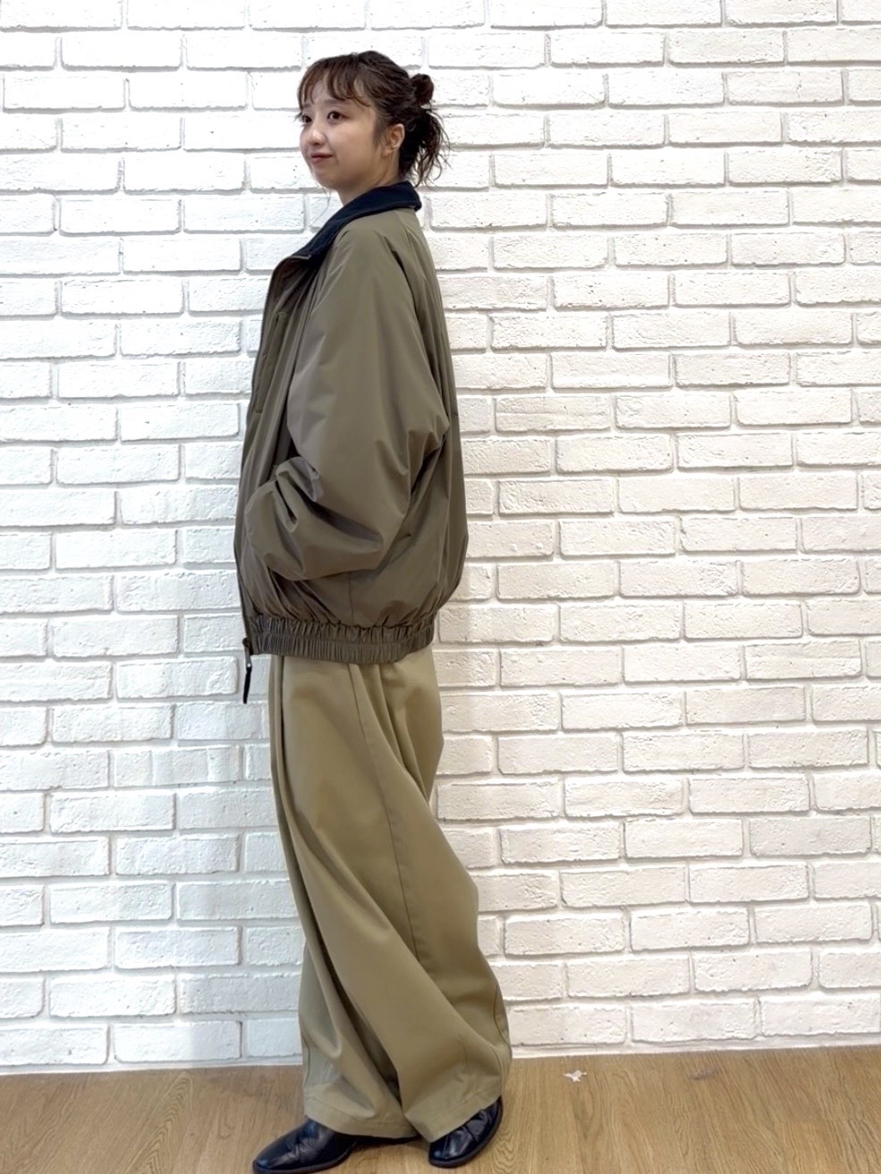 YUKAさんの「tk.TAKEO KIKUCHI｜【リバーシブル】スタンドカラーブルゾン」を使ったコーディネート
