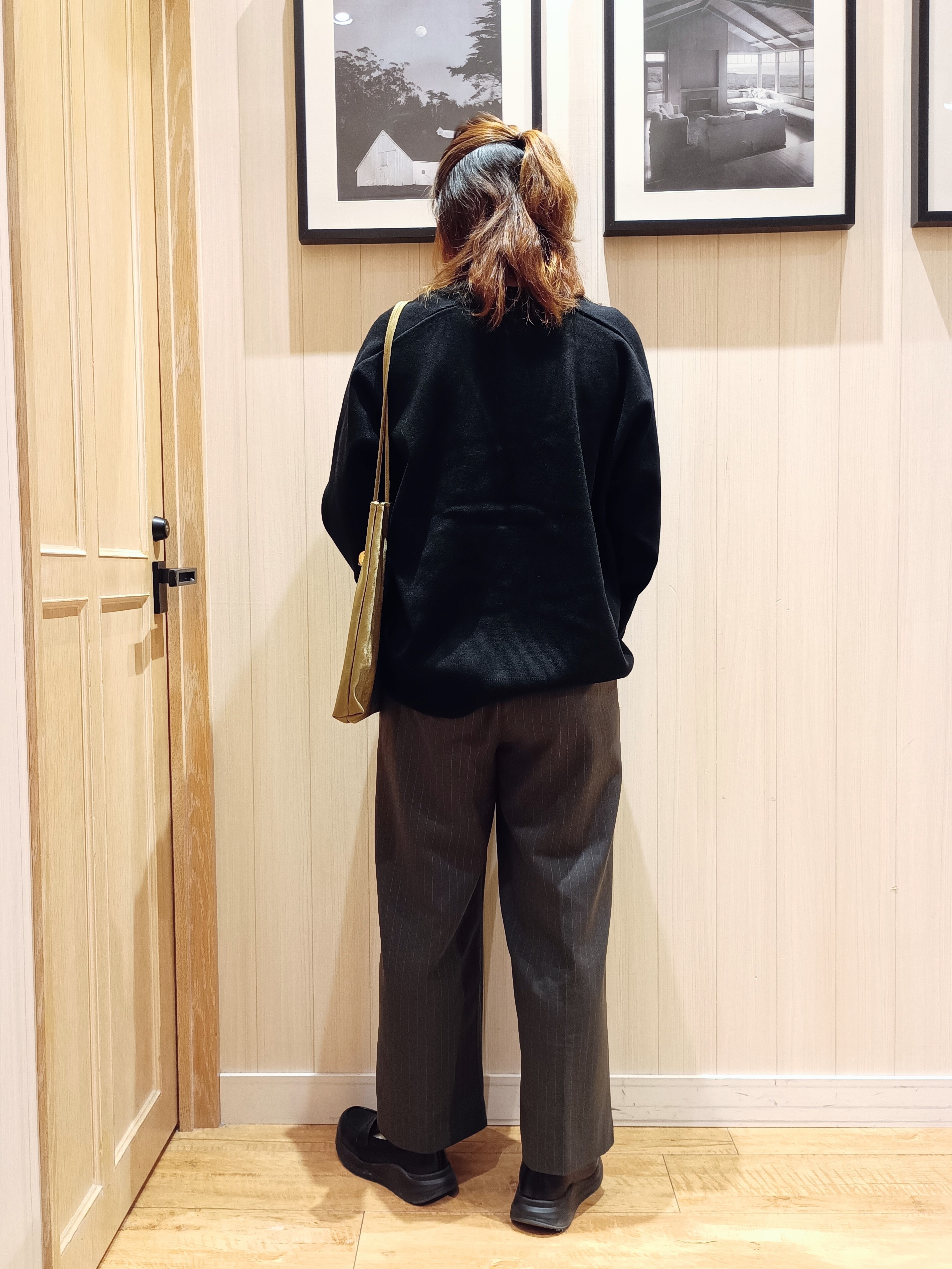 S☆mama さんの「SHOO･LA･RUE｜【毛玉になりにくい/S-LL/洗濯機可/体型カバー】Vネックゆったりカーディガン」を使ったコーディネート