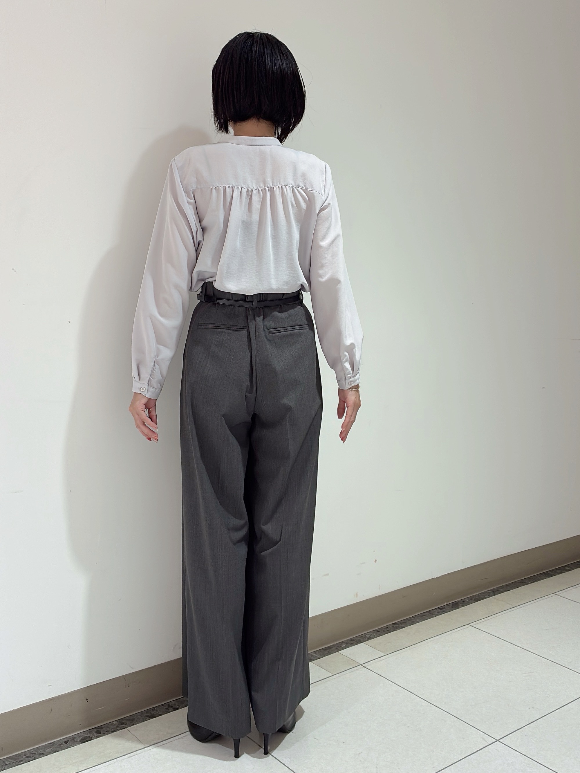 環さんの「UNTITLED｜【軽アウター/ウール100】ウールショートコート」を使ったコーディネート