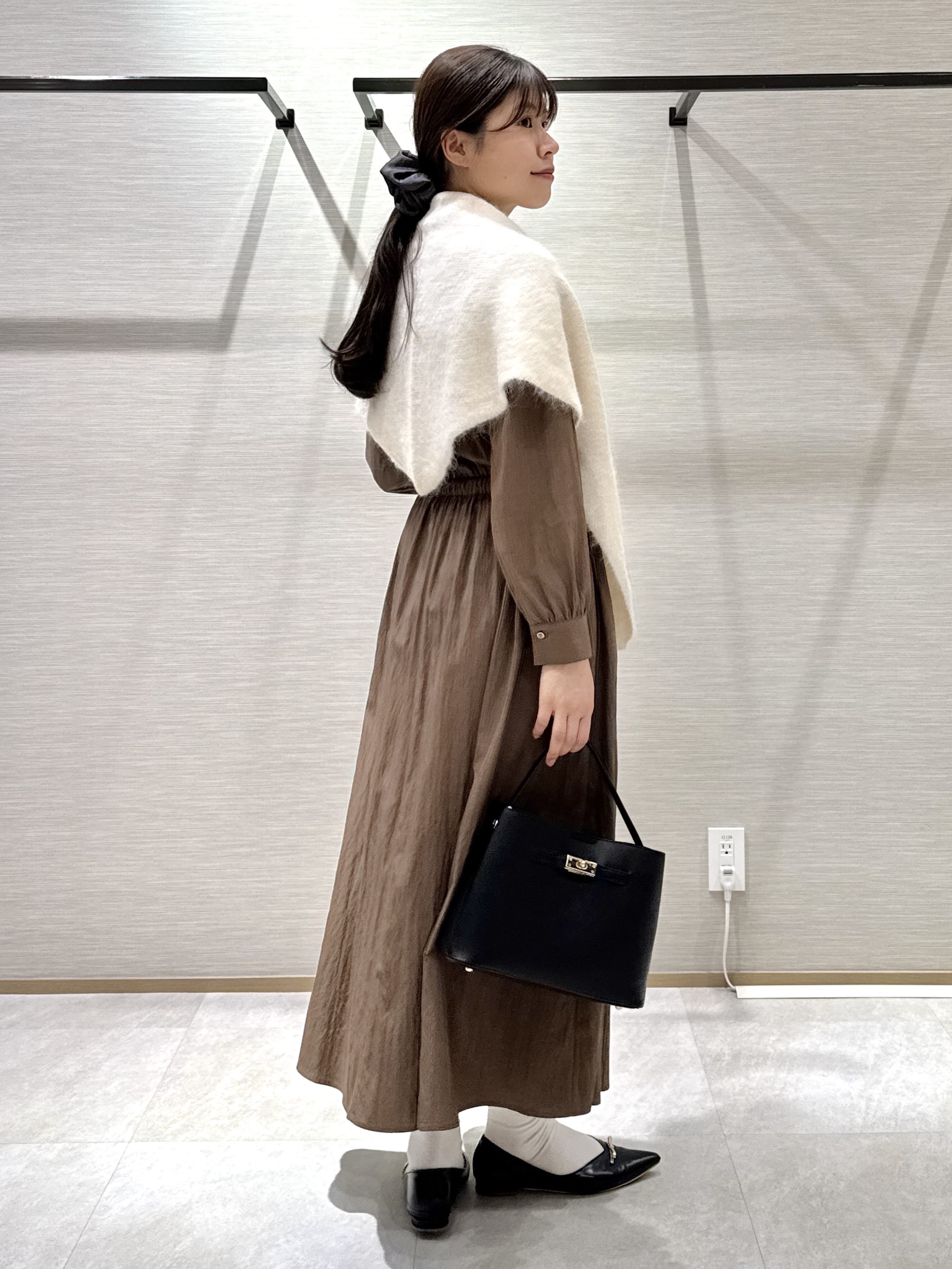 nanaさんの「UNTITLED｜ドレープワンピース」を使ったコーディネート