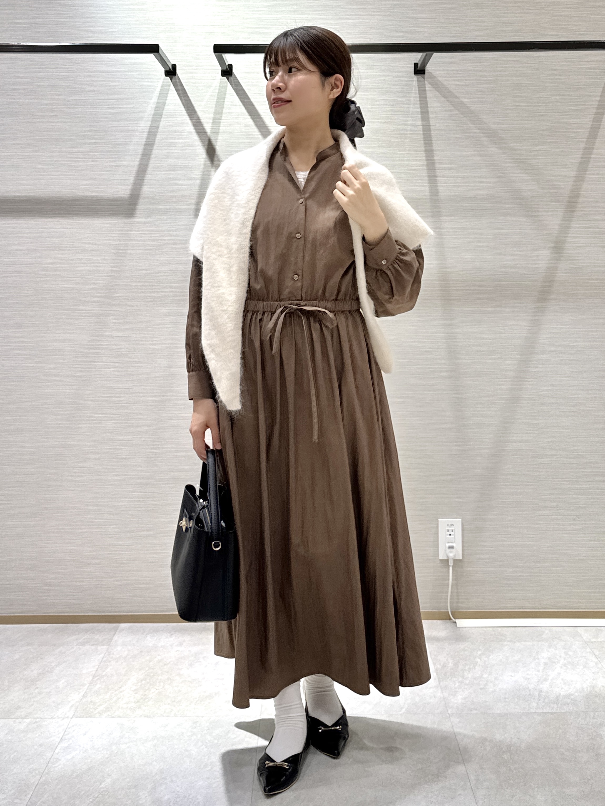 nanaさんの「UNTITLED｜ドレープワンピース」を使ったコーディネート