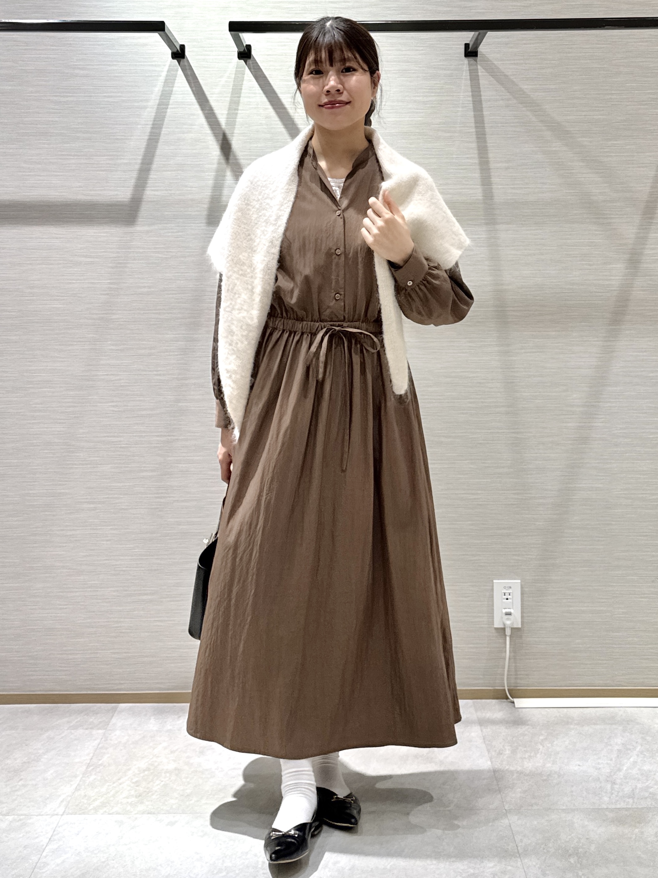 nanaさんの「UNTITLED｜ドレープワンピース」を使ったコーディネート