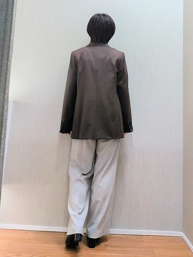ミズタさんの「UNTITLED｜【アンサンブル可/上品映え】モールラインクルーネックニット」を使ったコーディネート