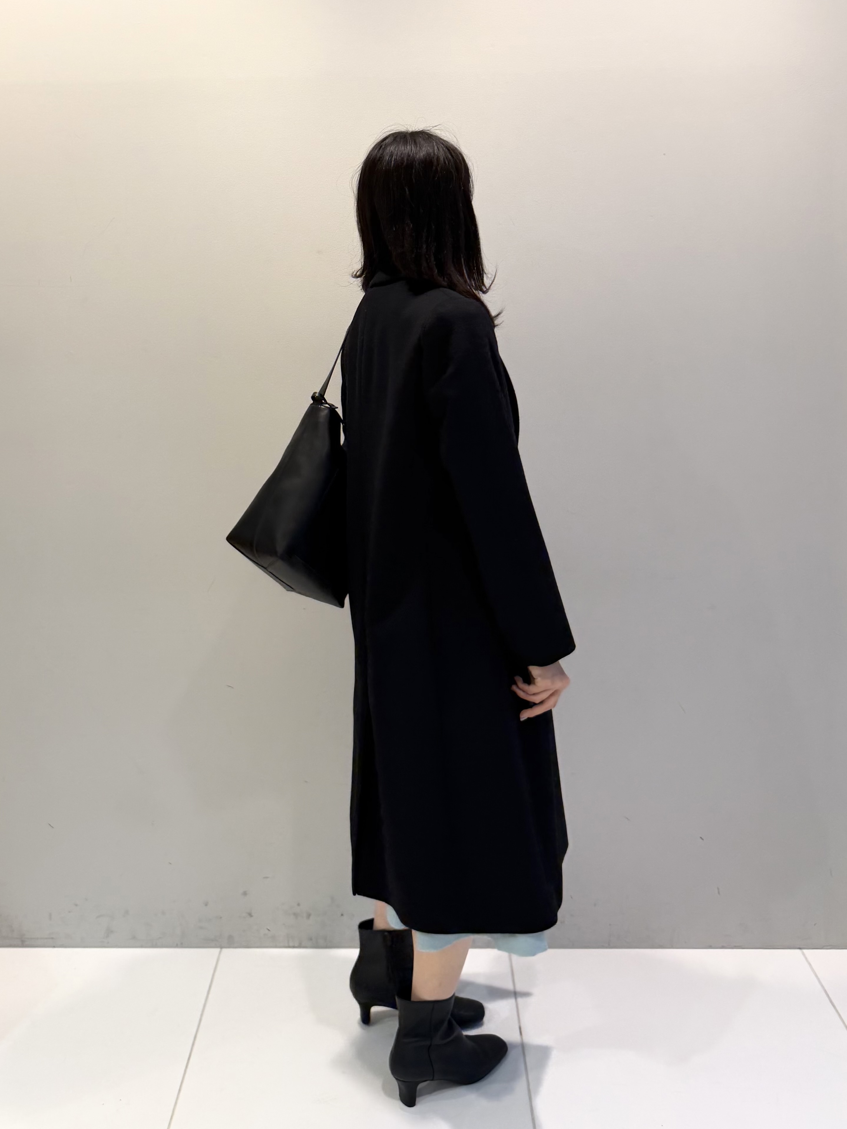 ririkaさんの「UNTITLED｜ウールカシミヤテーラーコート」を使ったコーディネート