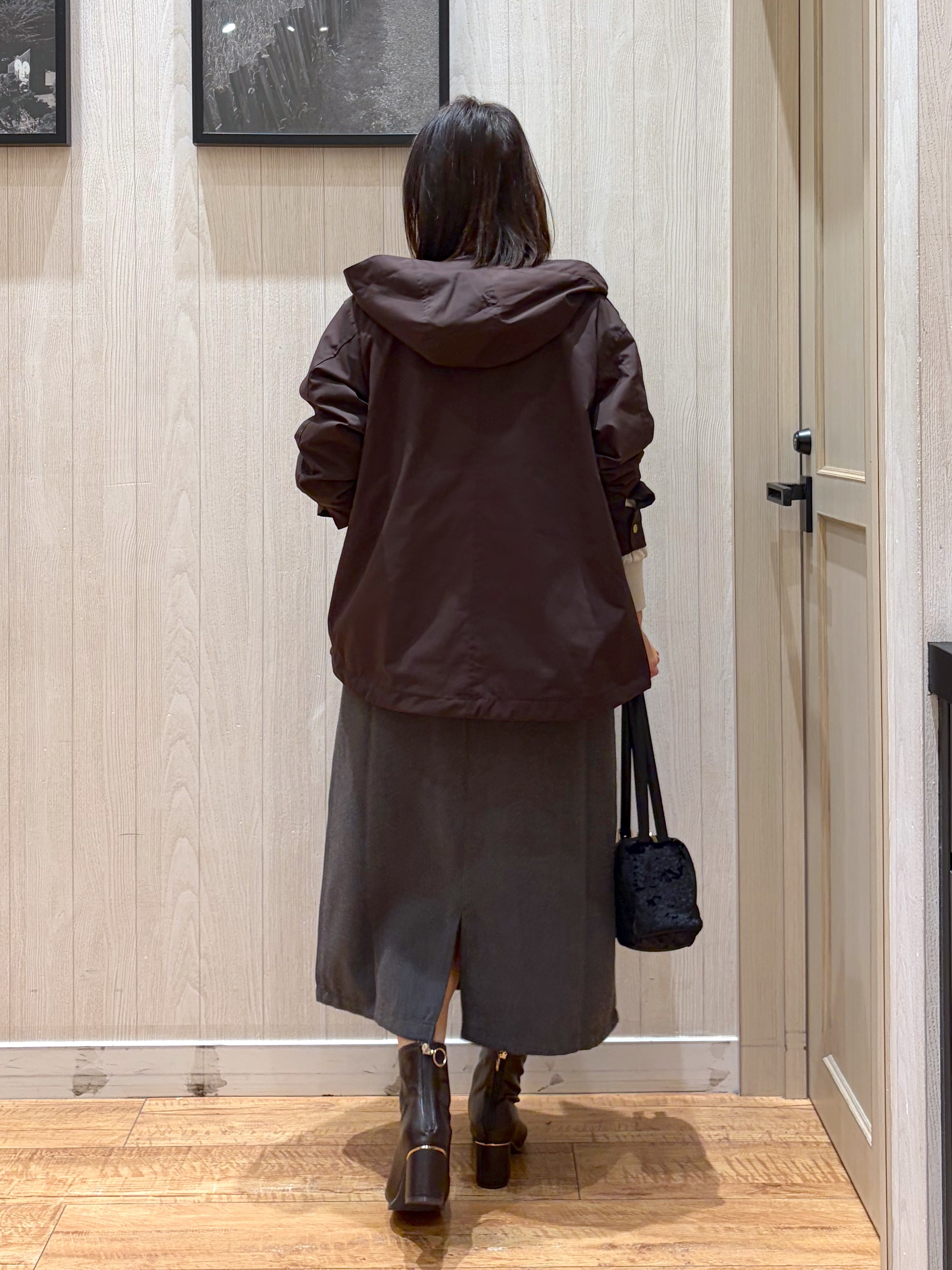 shirayuuuさんの「SHOO･LA･RUE｜【洗濯機可/撥水/マルチWAY】ファーライナー付き 毎日欲張りマンパ」を使ったコーディネート