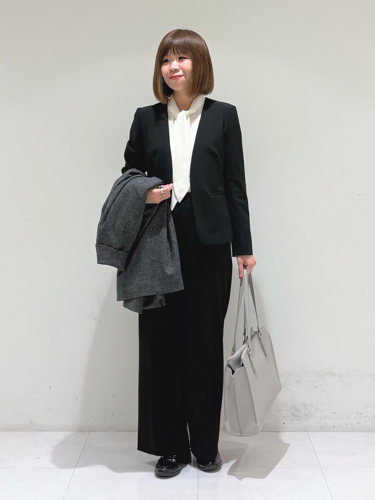 tsuyuさんの「INDIVI｜【収納力◎／A4サイズ対応】シゴデキバッグ」を使ったコーディネート