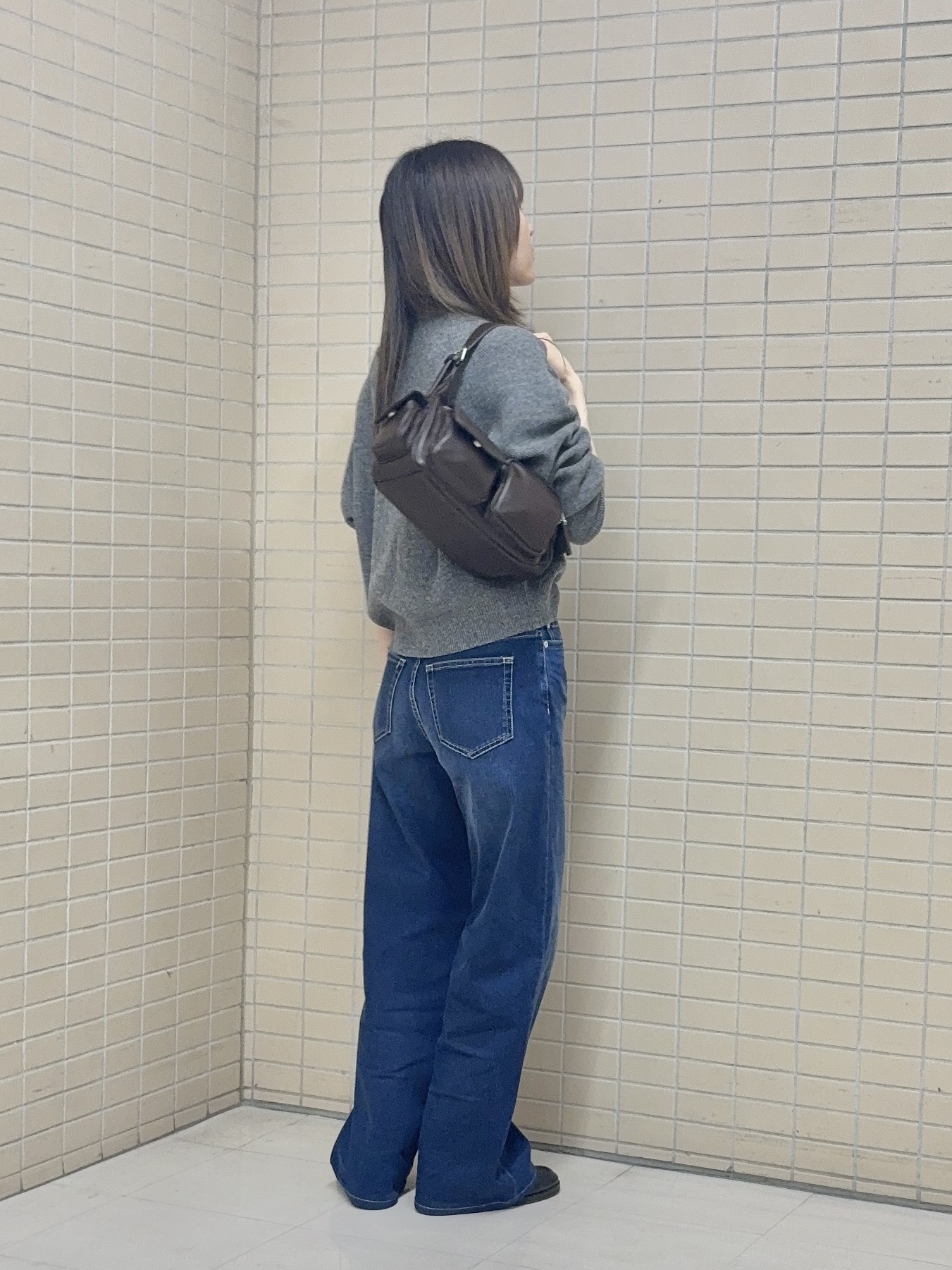 kyokaさんの「UNTITLED｜【秋羽織り/ニット】ウールジップカーディガン」を使ったコーディネート