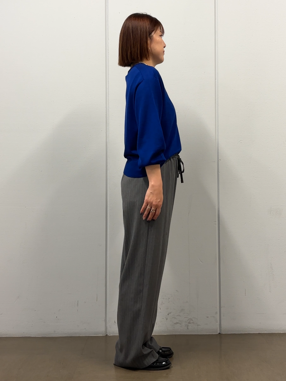 SaKiさんの「UNTITLED｜【店頭人気！/品よくゆったり】ボリュームスリーブニットプルオーバー」を使ったコーディネート