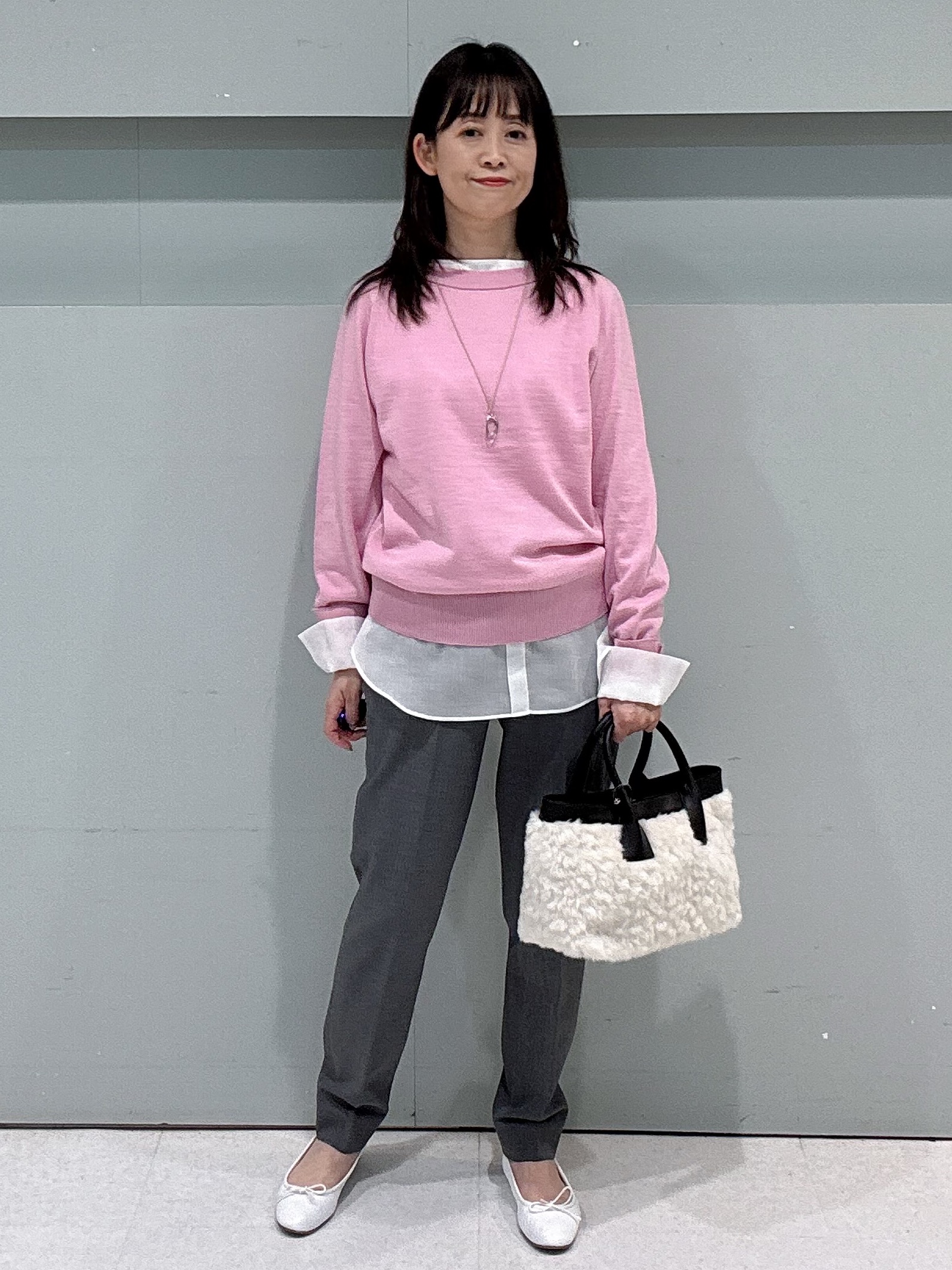 makiさんの「UNTITLED｜【軽アウター/中綿/秋冬コート】ショートブルゾン」を使ったコーディネート