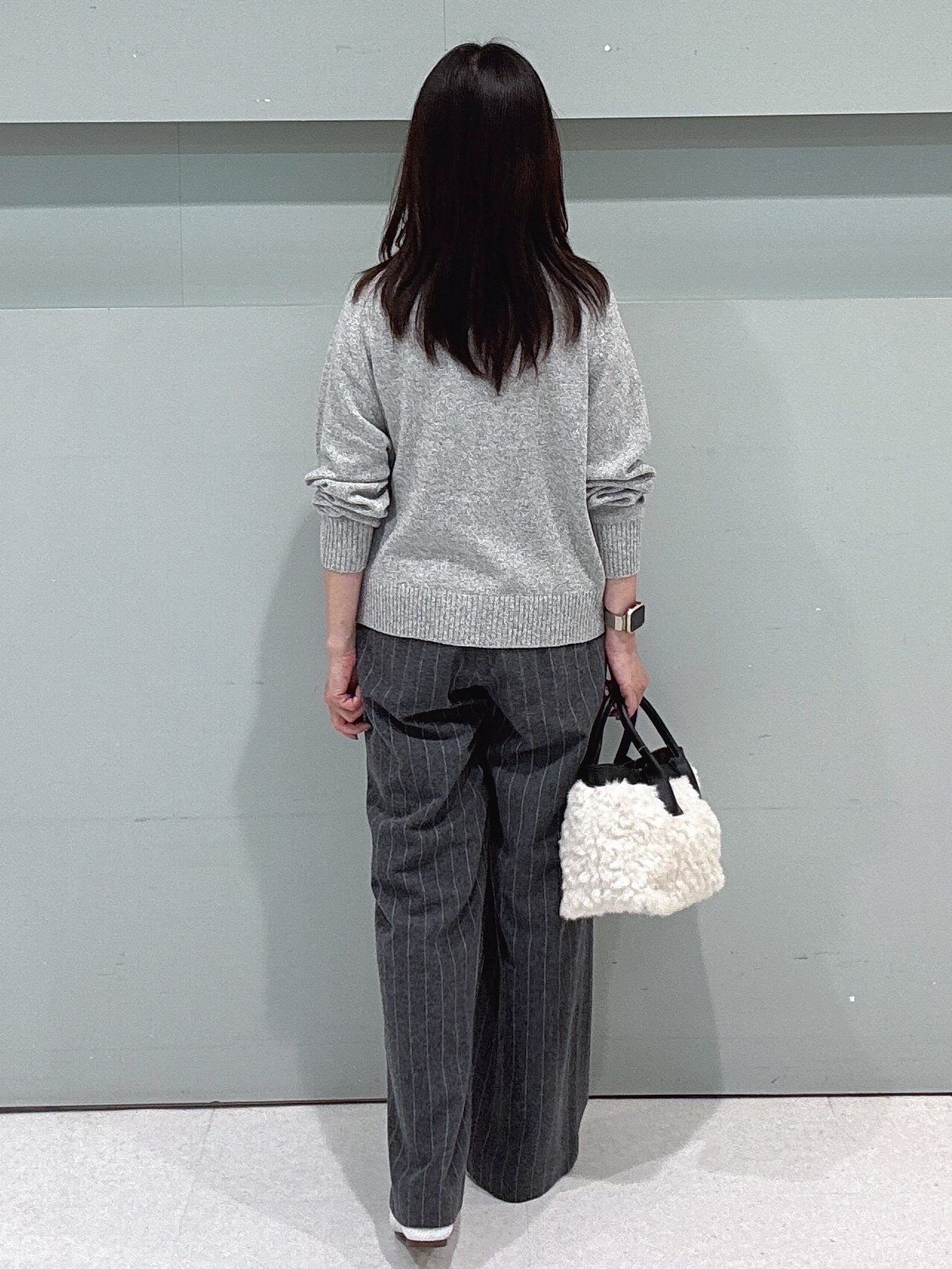 makiさんの「UNTITLED｜【店頭人気！】杢調ジップカーディガン」を使ったコーディネート