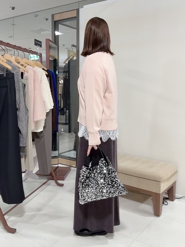 YUIさんの「UNTITLED｜【店頭人気！】杢調ジップカーディガン」を使ったコーディネート