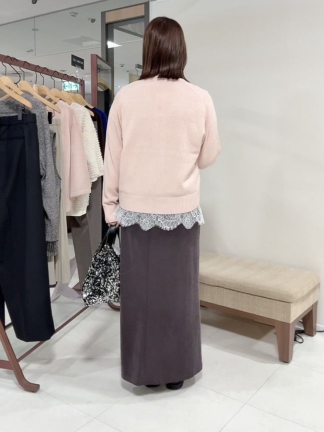 YUIさんの「UNTITLED｜【店頭人気！】杢調ジップカーディガン」を使ったコーディネート