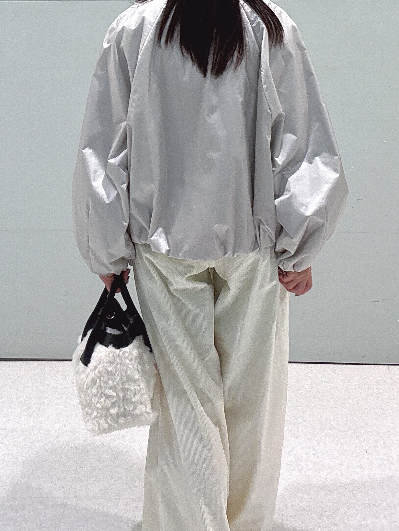 makiさんの「UNTITLED｜【軽アウター/中綿/秋冬コート】ショートブルゾン」を使ったコーディネート