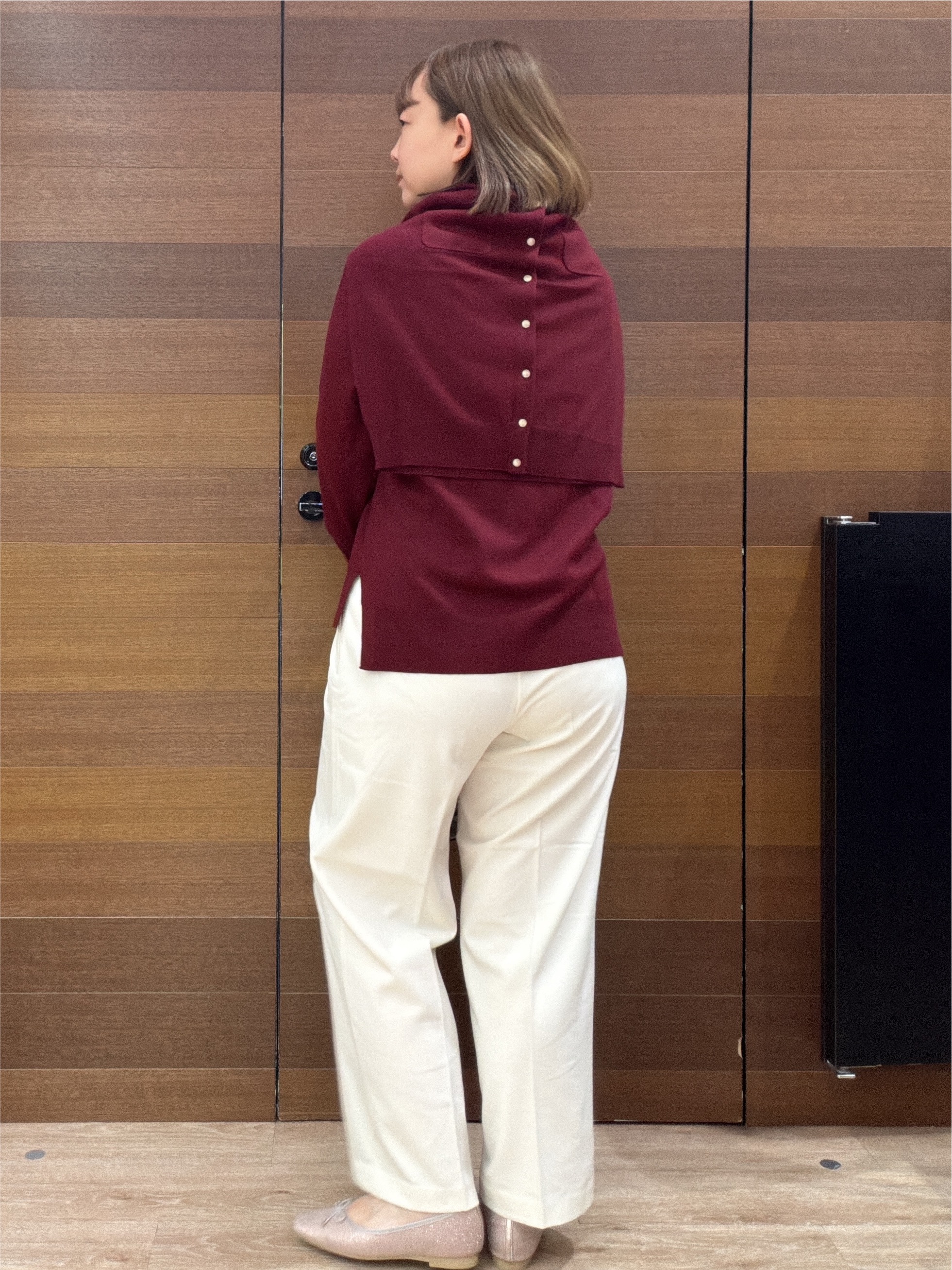 yumeさんの「OPAQUE.CLIP｜『THE』名品ニットカーディガン【洗濯機OK】」を使ったコーディネート