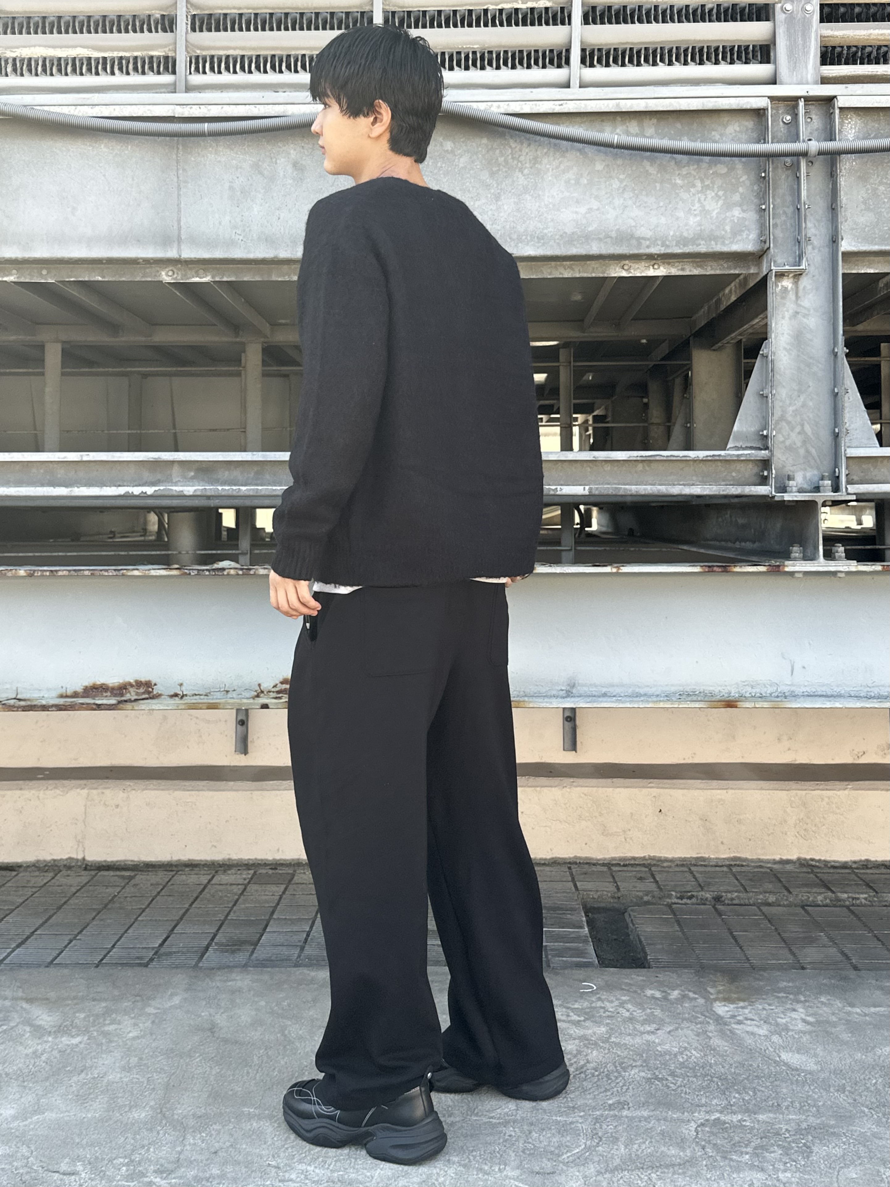 KOHEIさんの「tk.TAKEO KIKUCHI｜シャギーカーディガン」を使ったコーディネート