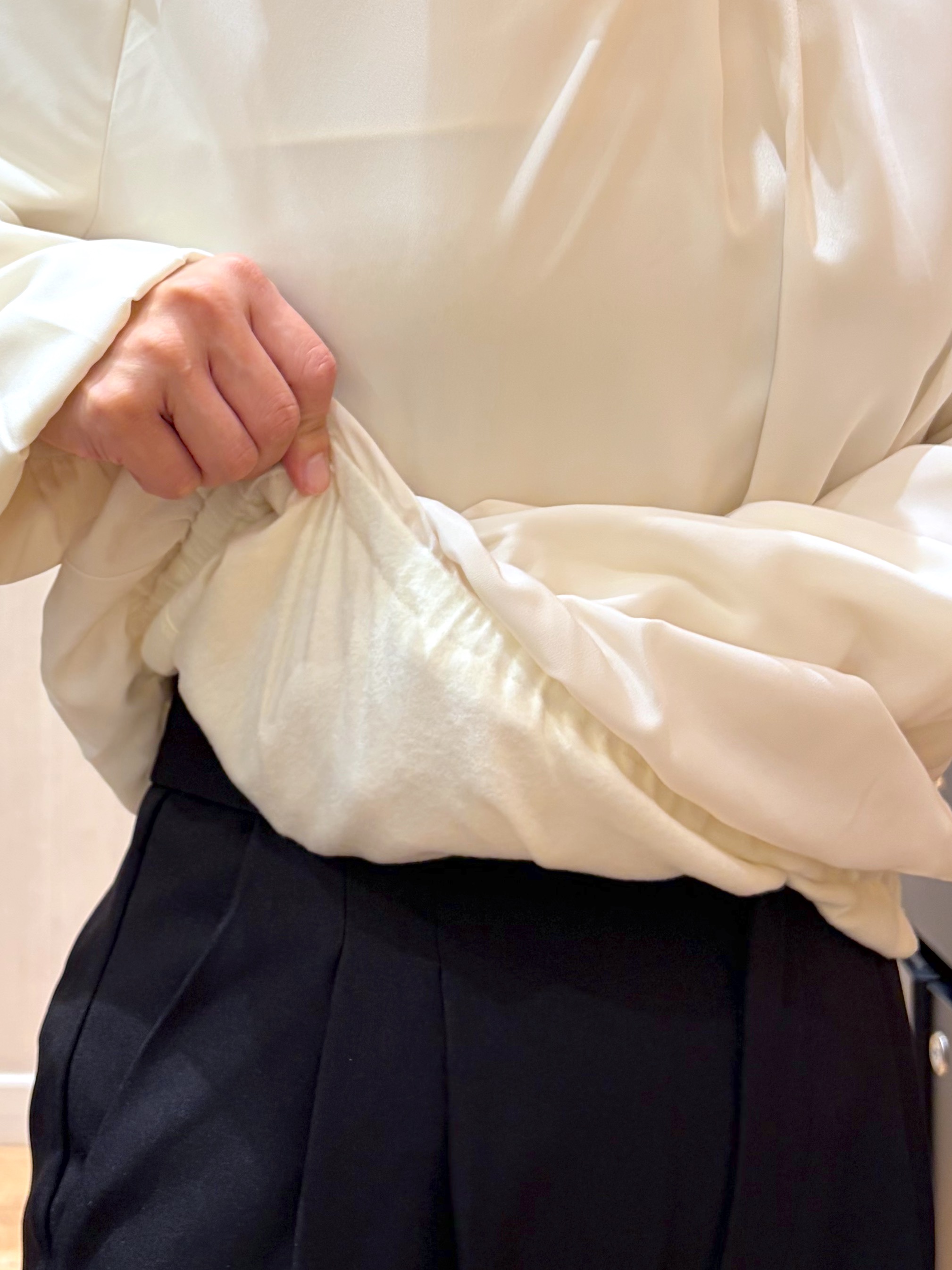 shirayuuuさんの「SHOO･LA･RUE｜【通勤/セットアップ可/洗濯機可】すっきり好印象 ノーカラージャケット」を使ったコーディネート