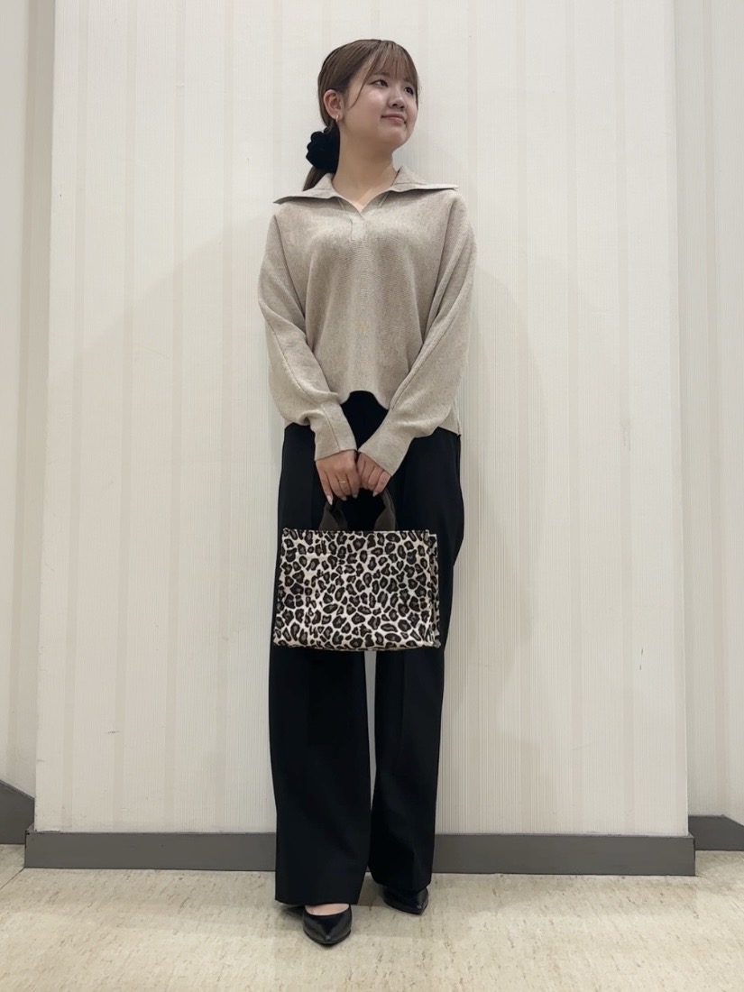ちひさんの「INDIVI｜【裏起毛／あったかパンツ】ストレートイージーパンツ」を使ったコーディネート