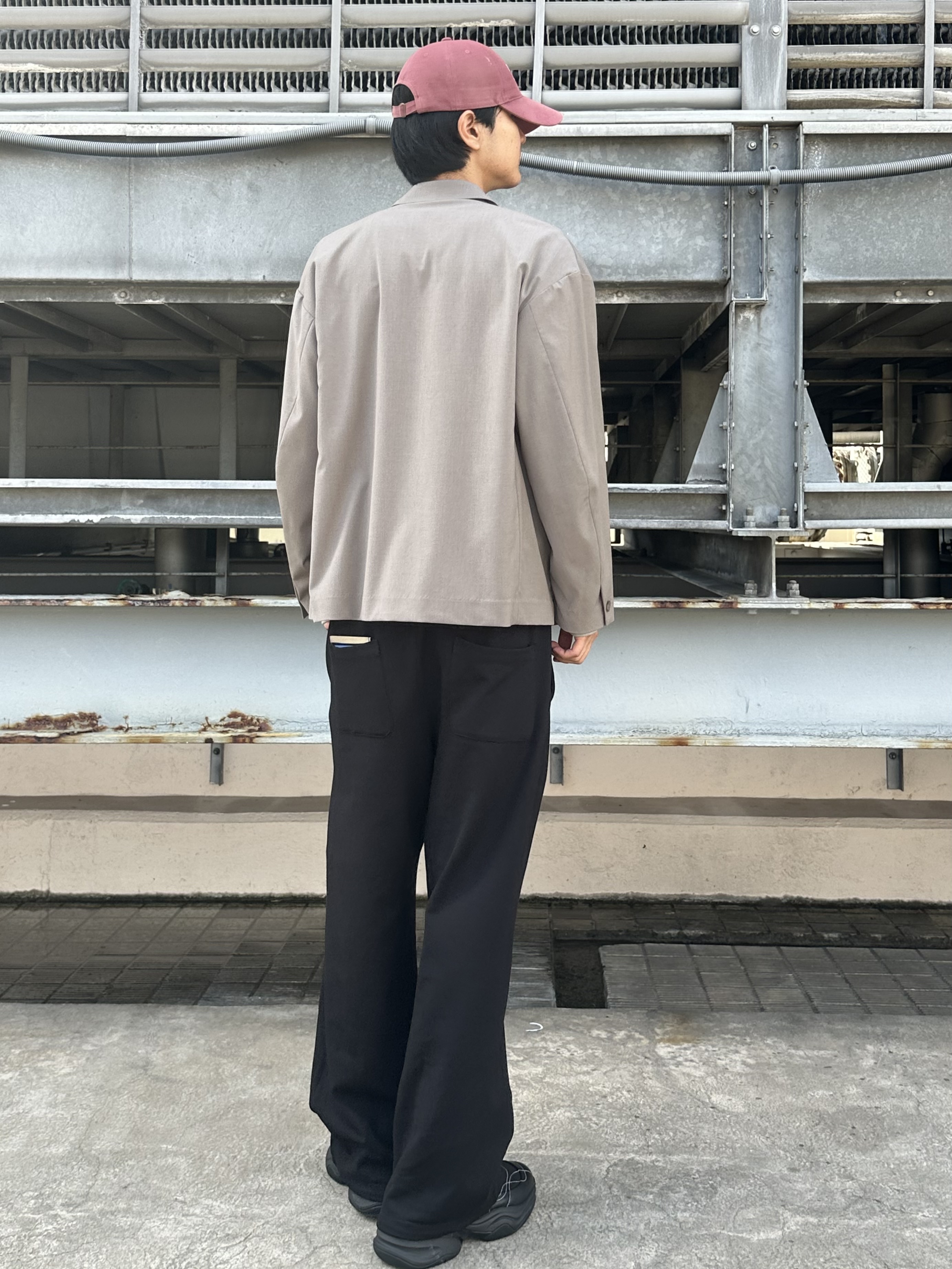KOHEIさんの「tk.TAKEO KIKUCHI｜【セットアップ対応可】オーバーサイズダブルジャケット」を使ったコーディネート
