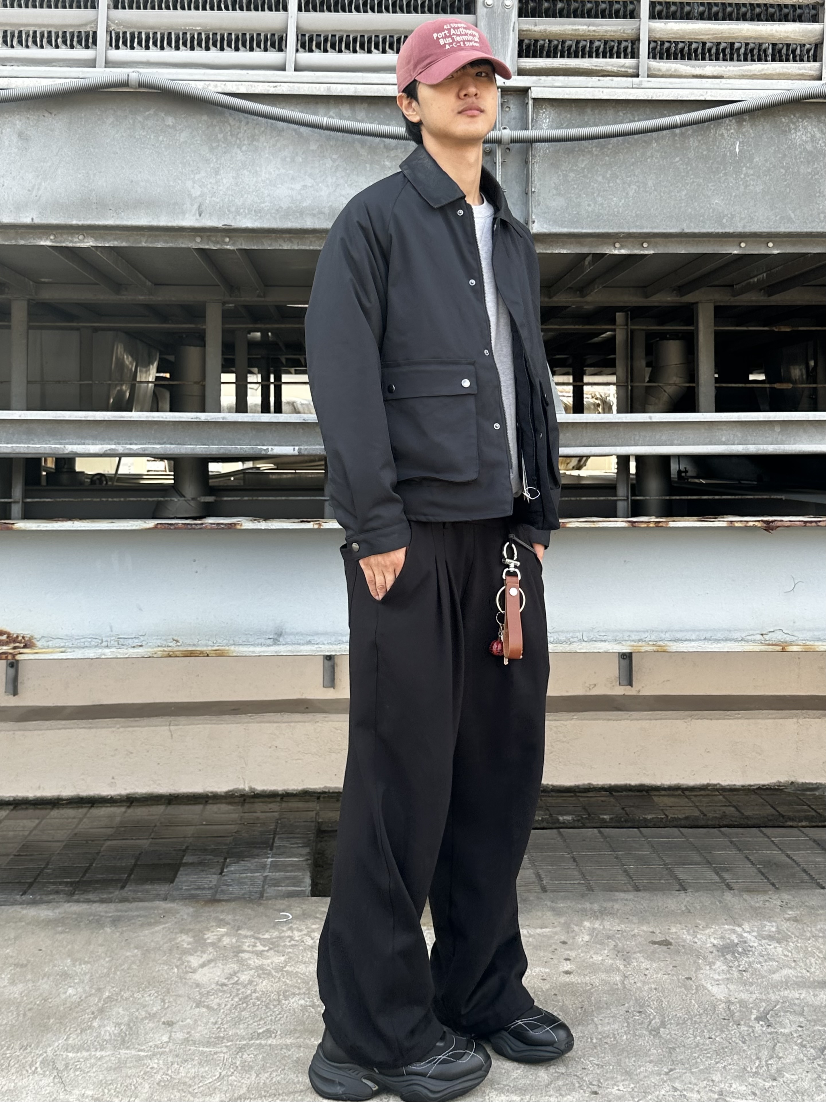 KOHEIさんの「tk.TAKEO KIKUCHI｜ハンティングジャケット」を使ったコーディネート