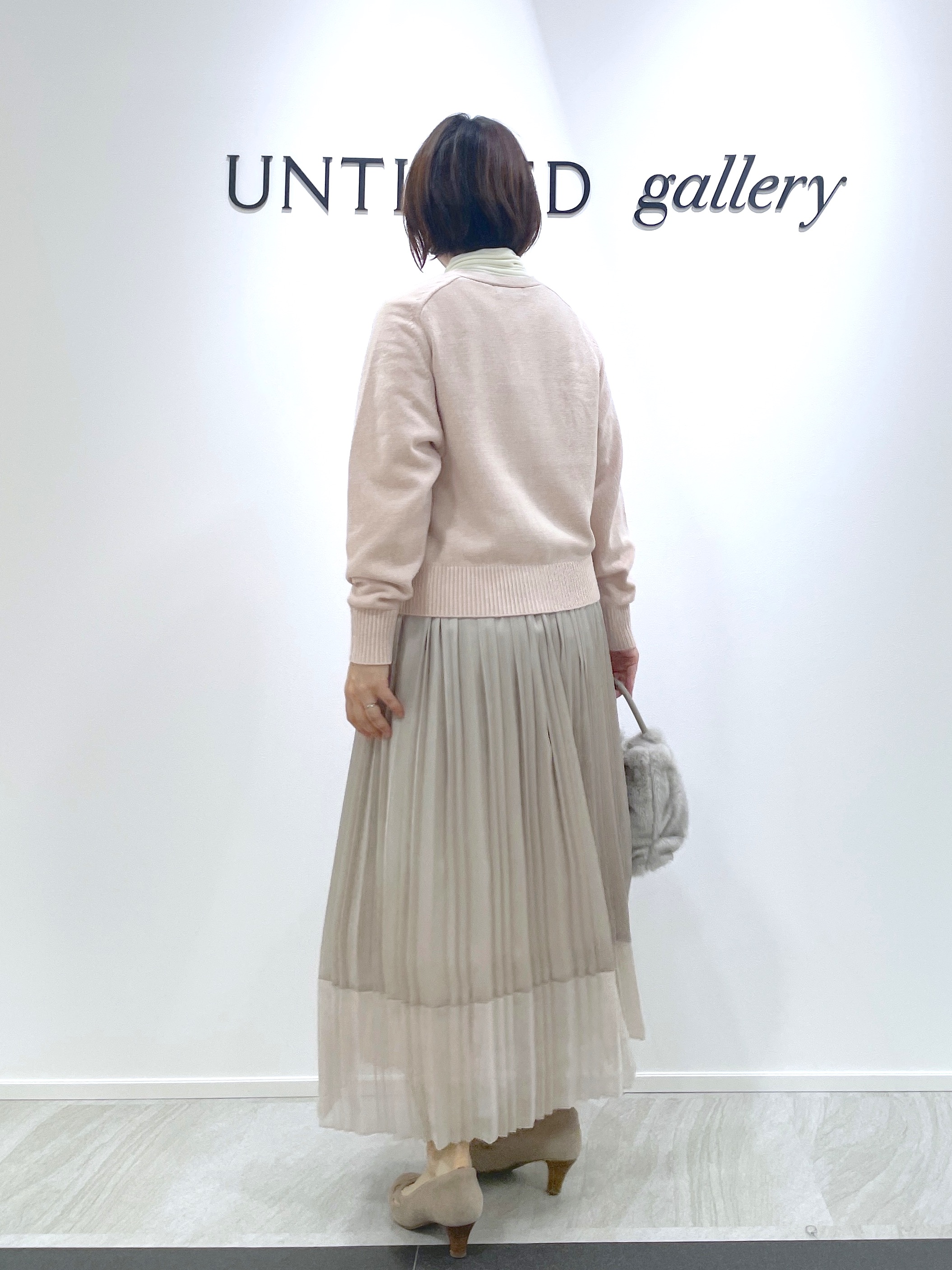 hanaさんの「UNTITLED｜【店頭人気！】杢調ジップカーディガン」を使ったコーディネート