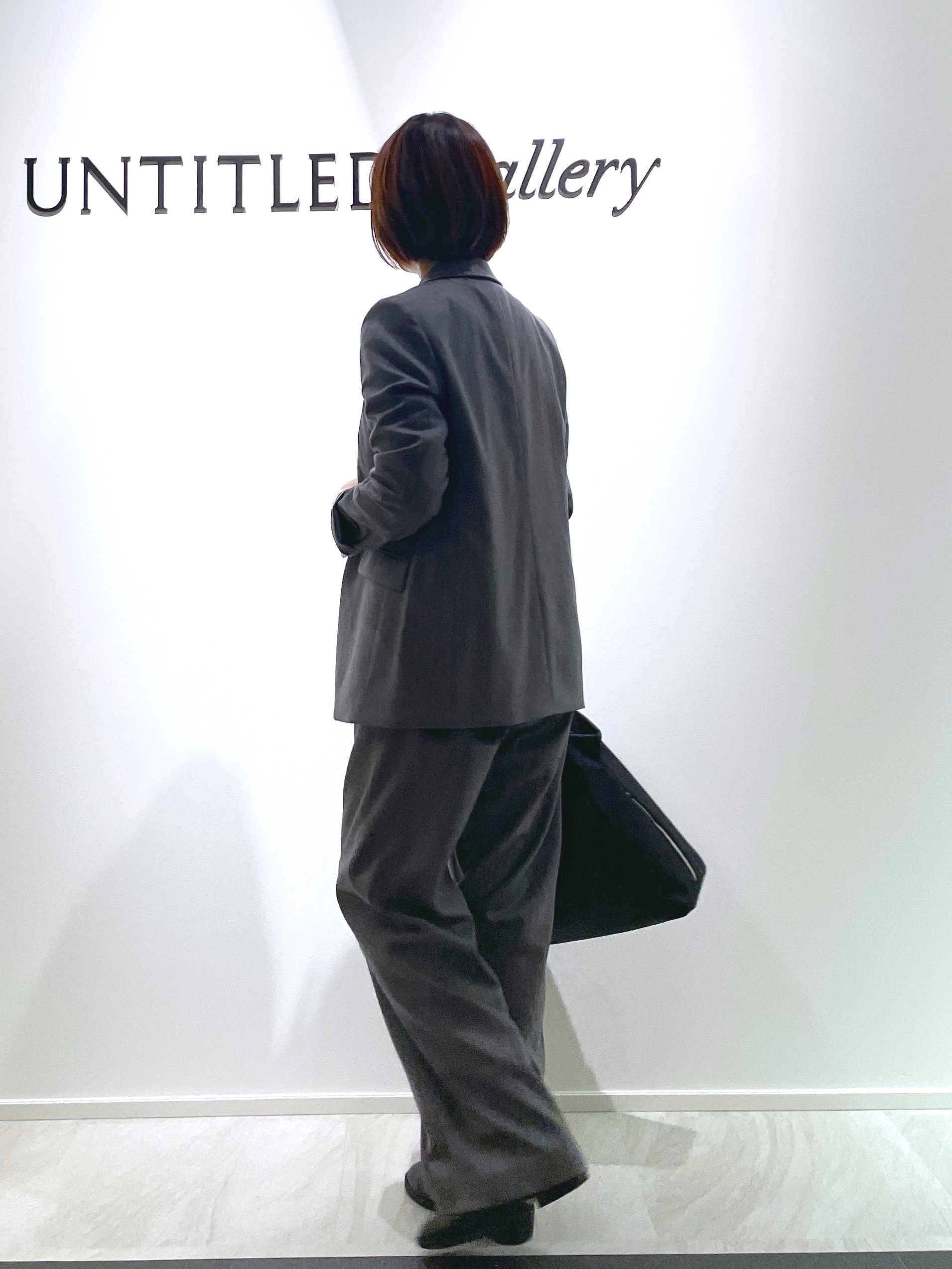 hanaさんの「UNTITLED｜【セットアップ可/ライトアウター/仕事着スーツ】ウールダブルジャケット」を使ったコーディネート