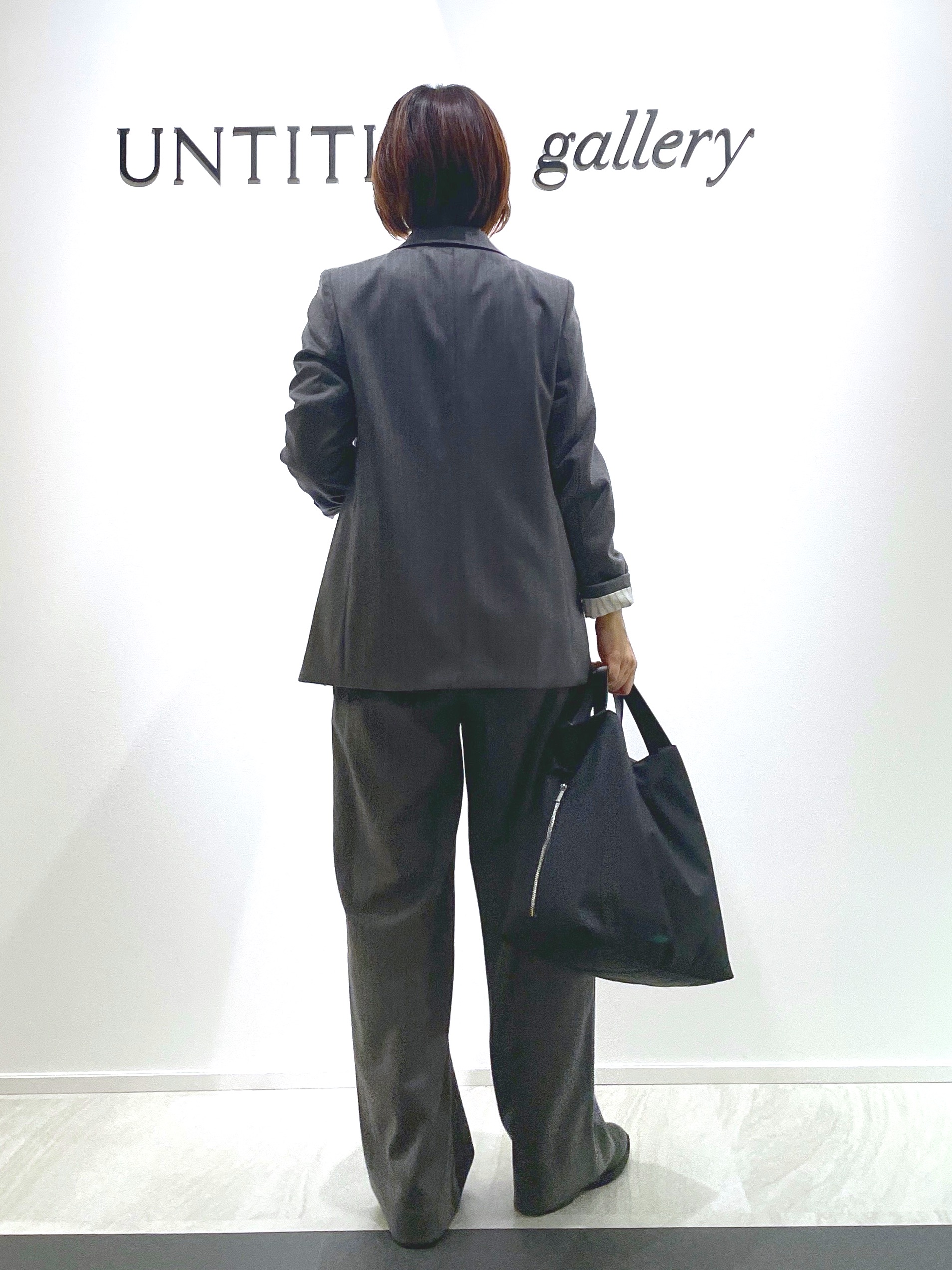 hanaさんの「UNTITLED｜【セットアップ可/ライトアウター/仕事着スーツ】ウールダブルジャケット」を使ったコーディネート