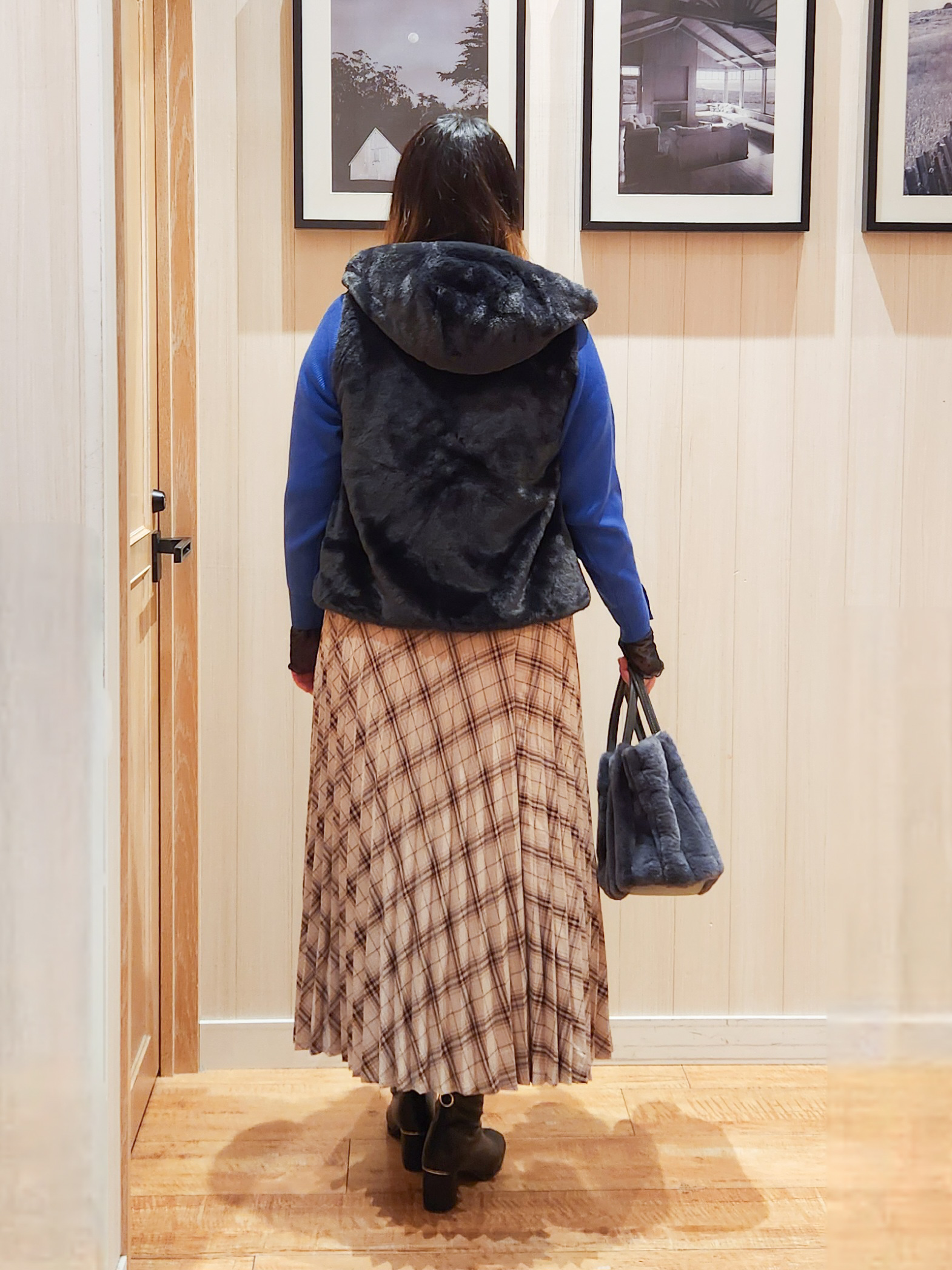 れーやんさんの「SHOO･LA･RUE｜【洗濯機可/撥水/マルチWAY】ファーライナー付き 毎日欲張りマンパ」を使ったコーディネート
