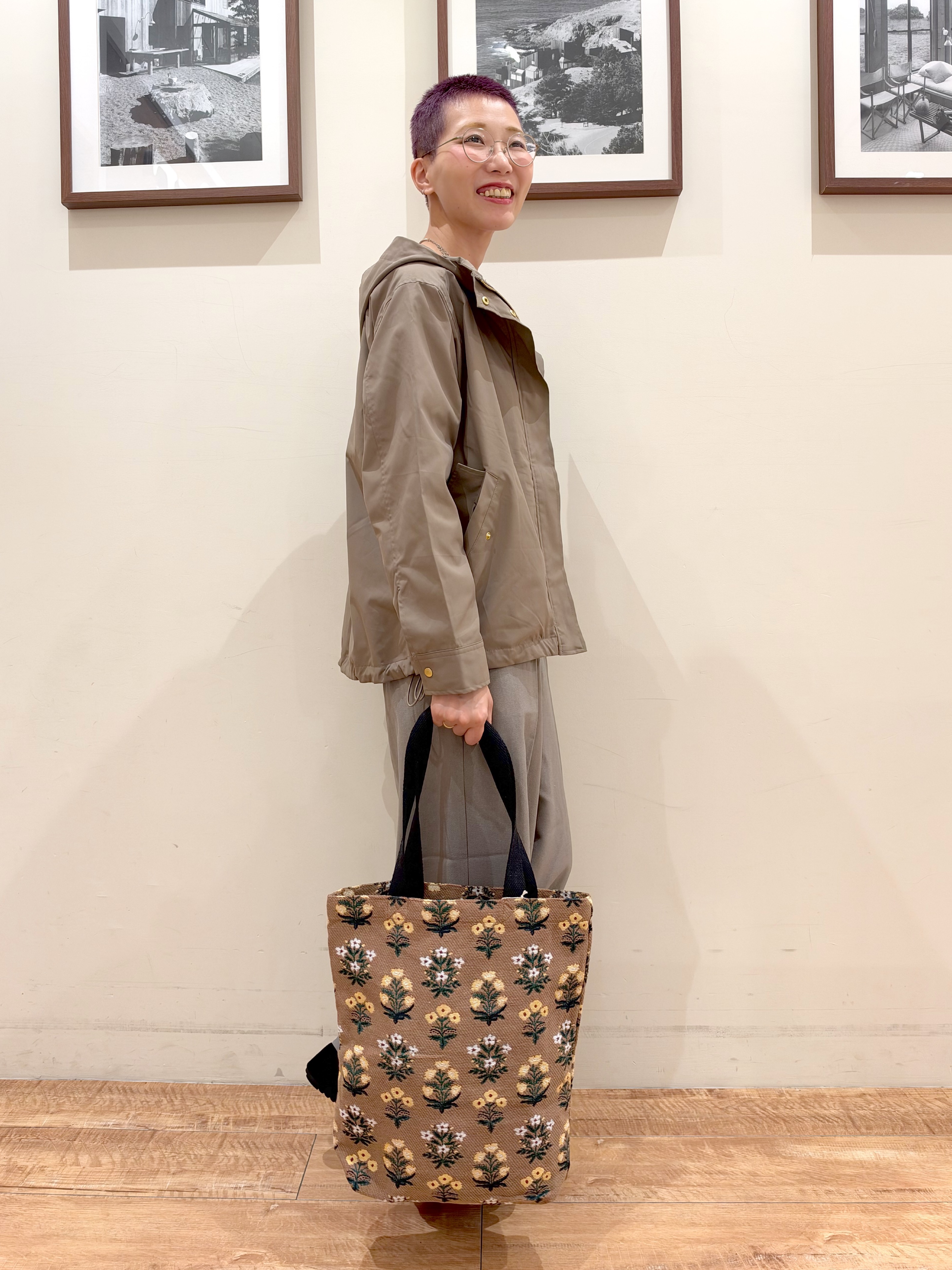 Ayumiさんの「SHOO･LA･RUE｜【洗濯機可/撥水/マルチWAY】ファーライナー付き 毎日欲張りマンパ」を使ったコーディネート
