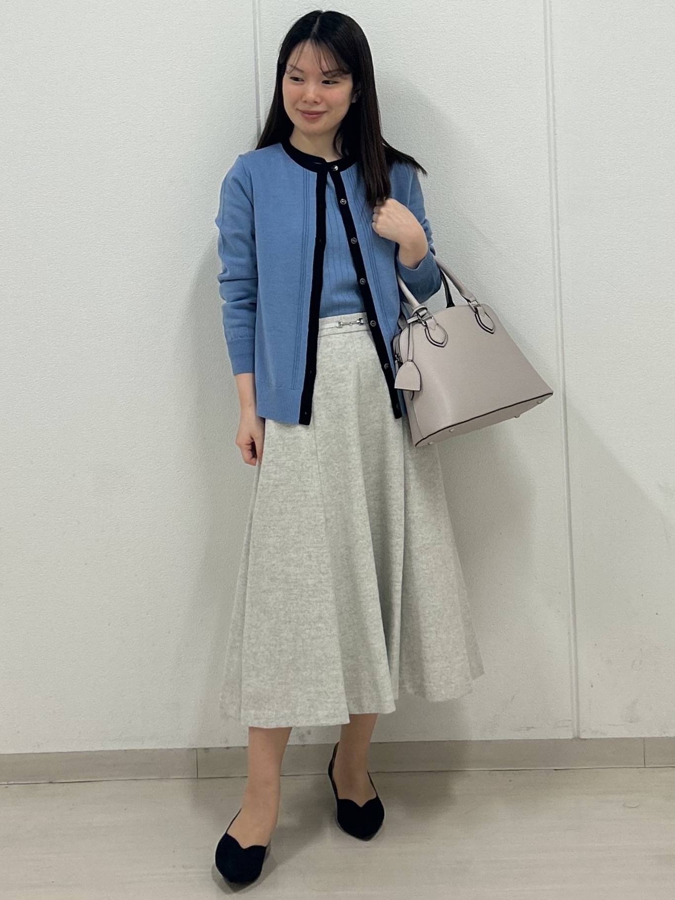 ゆうさんの「Reflect｜【手洗い／アンサンブル可】フェミニンカーディガン」を使ったコーディネート
