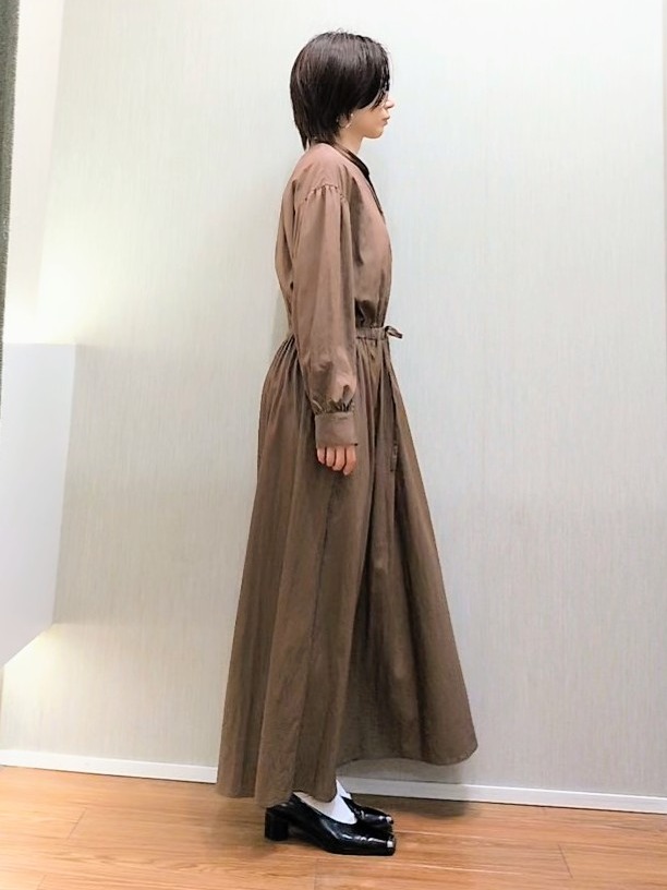 ミズタさんの「UNTITLED｜ドレープワンピース」を使ったコーディネート