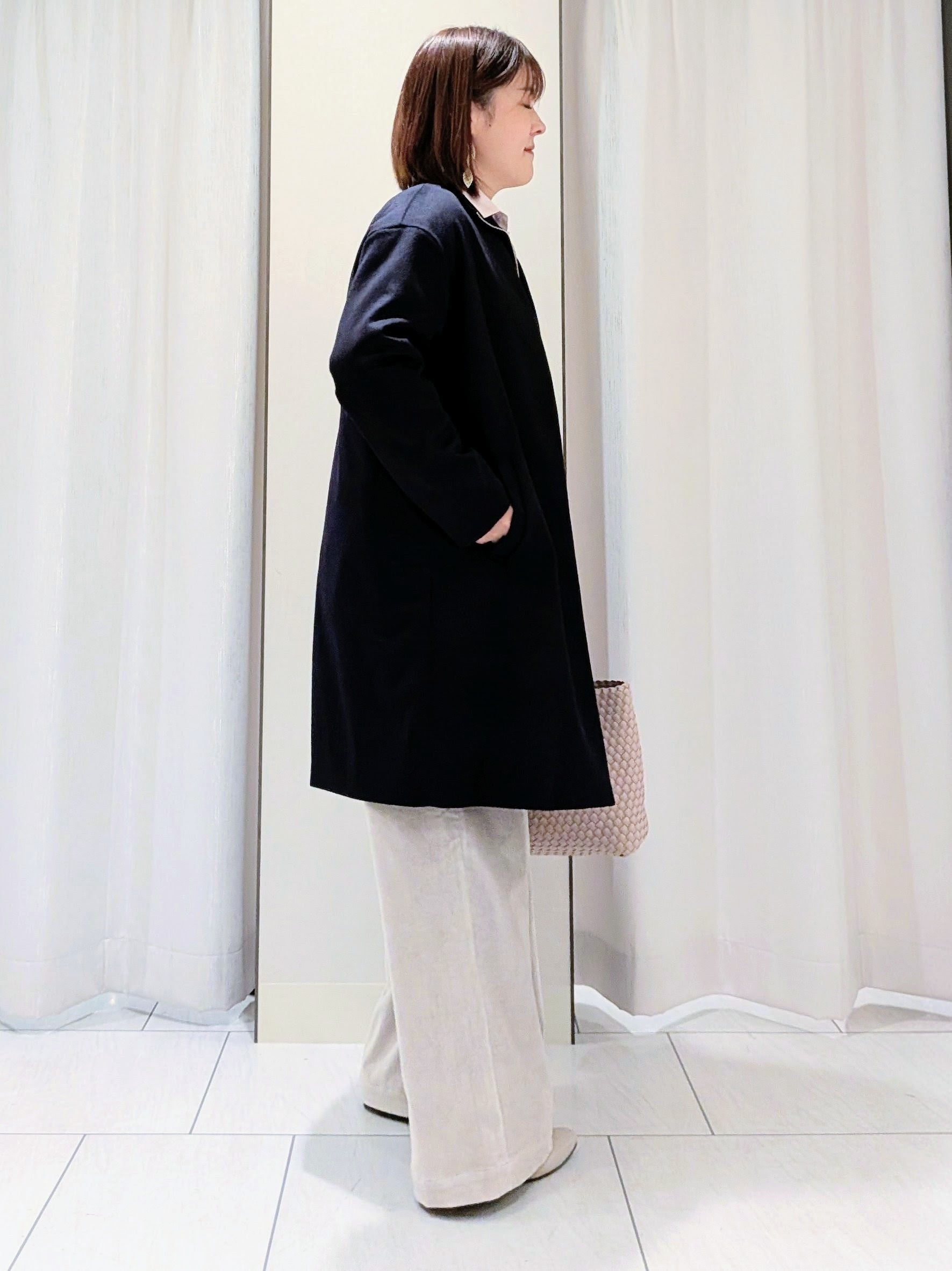 Onumaさんの「UNTITLED｜【秋羽織り/ニット】ウールジップカーディガン」を使ったコーディネート