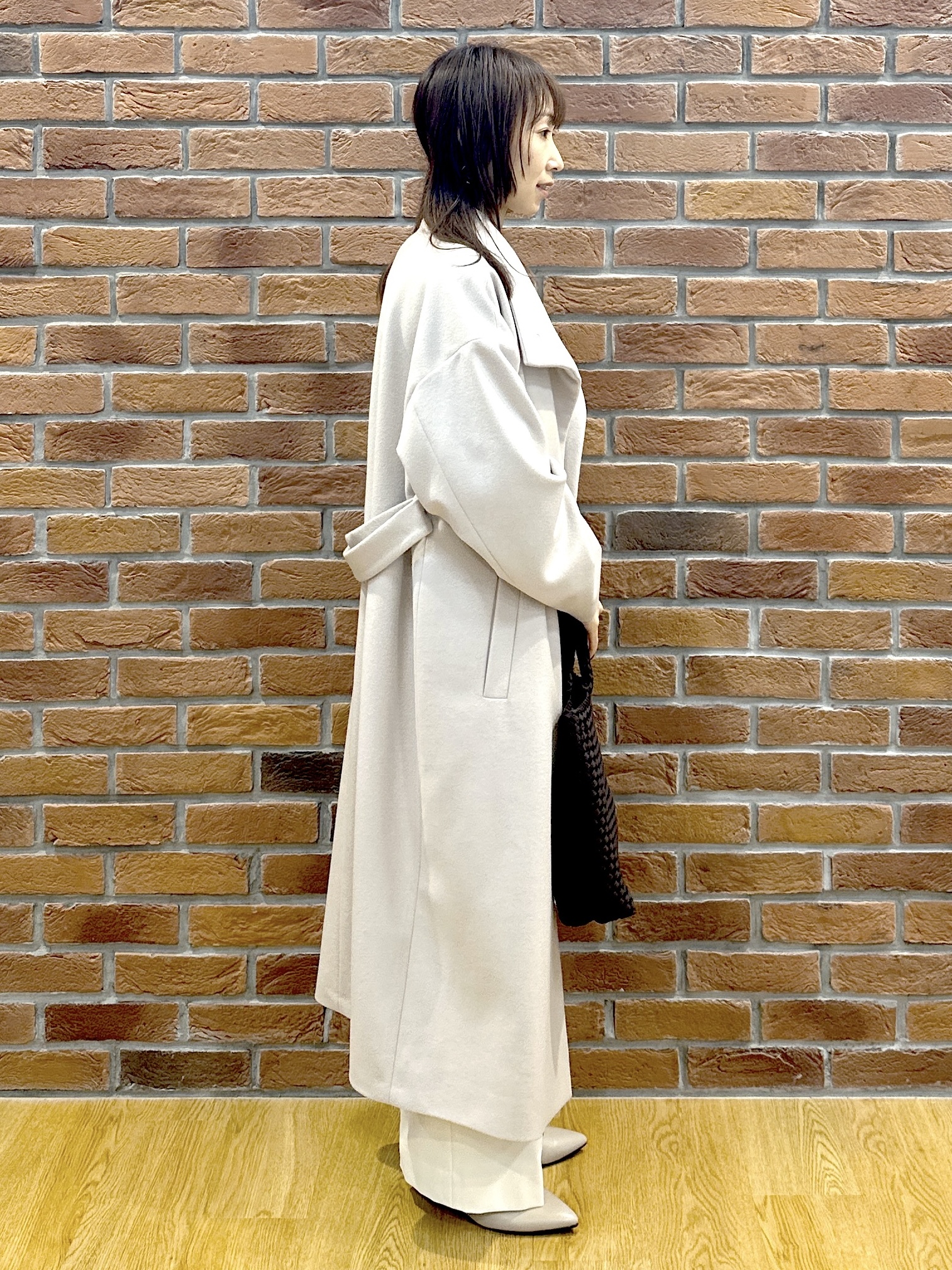 Miwaさんの「UNTITLED｜裏起毛ワイドパンツ」を使ったコーディネート