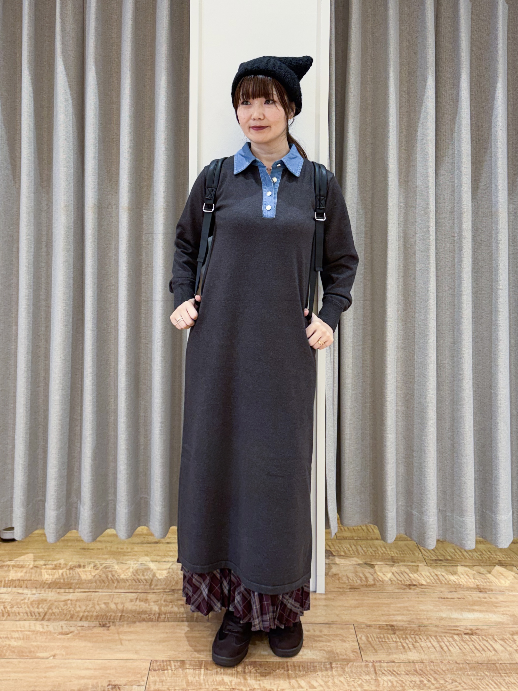 愛さんの「SHOO･LA･RUE｜【洗濯機可/撥水/マルチWAY】ファーライナー付き 毎日欲張りマンパ」を使ったコーディネート