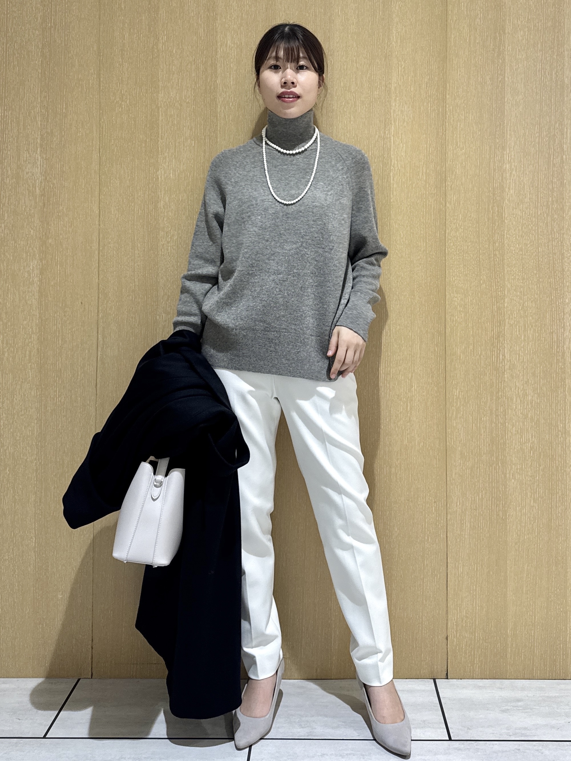 nanaさんの「UNTITLED｜裏起毛テーパードパンツ」を使ったコーディネート