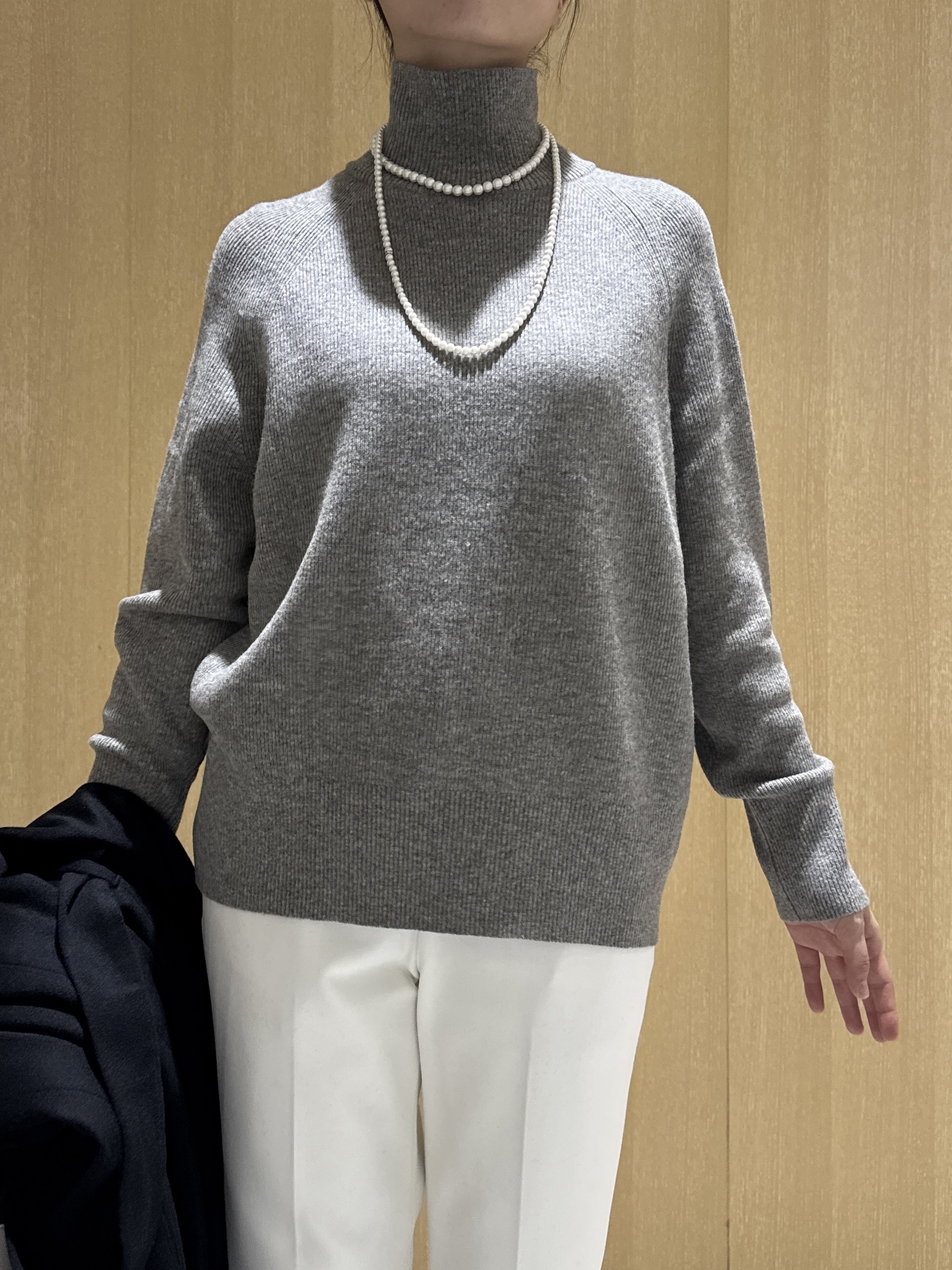 nanaさんの「UNTITLED｜裏起毛テーパードパンツ」を使ったコーディネート