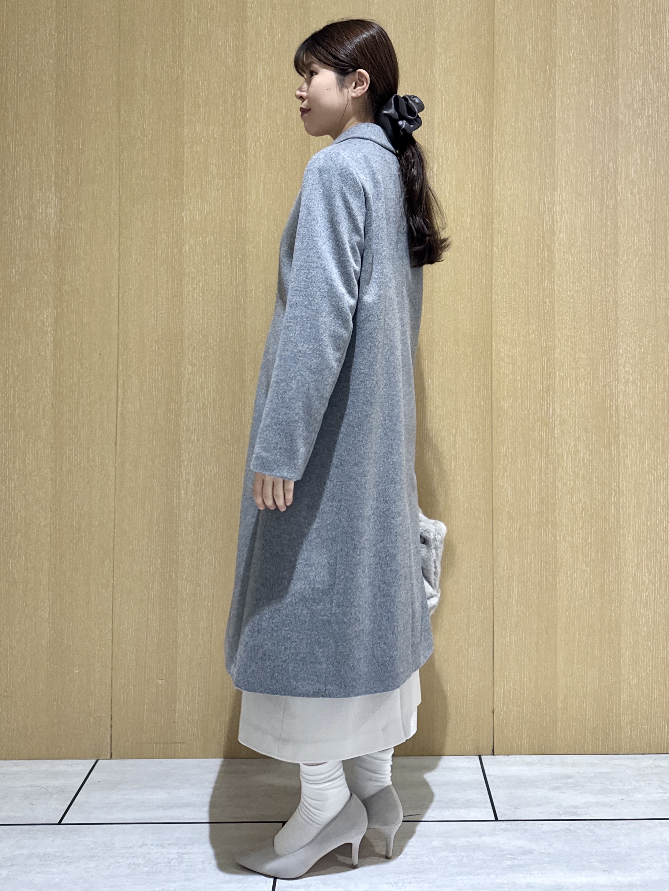 nanaさんの「UNTITLED｜ウールカシミヤテーラーコート」を使ったコーディネート