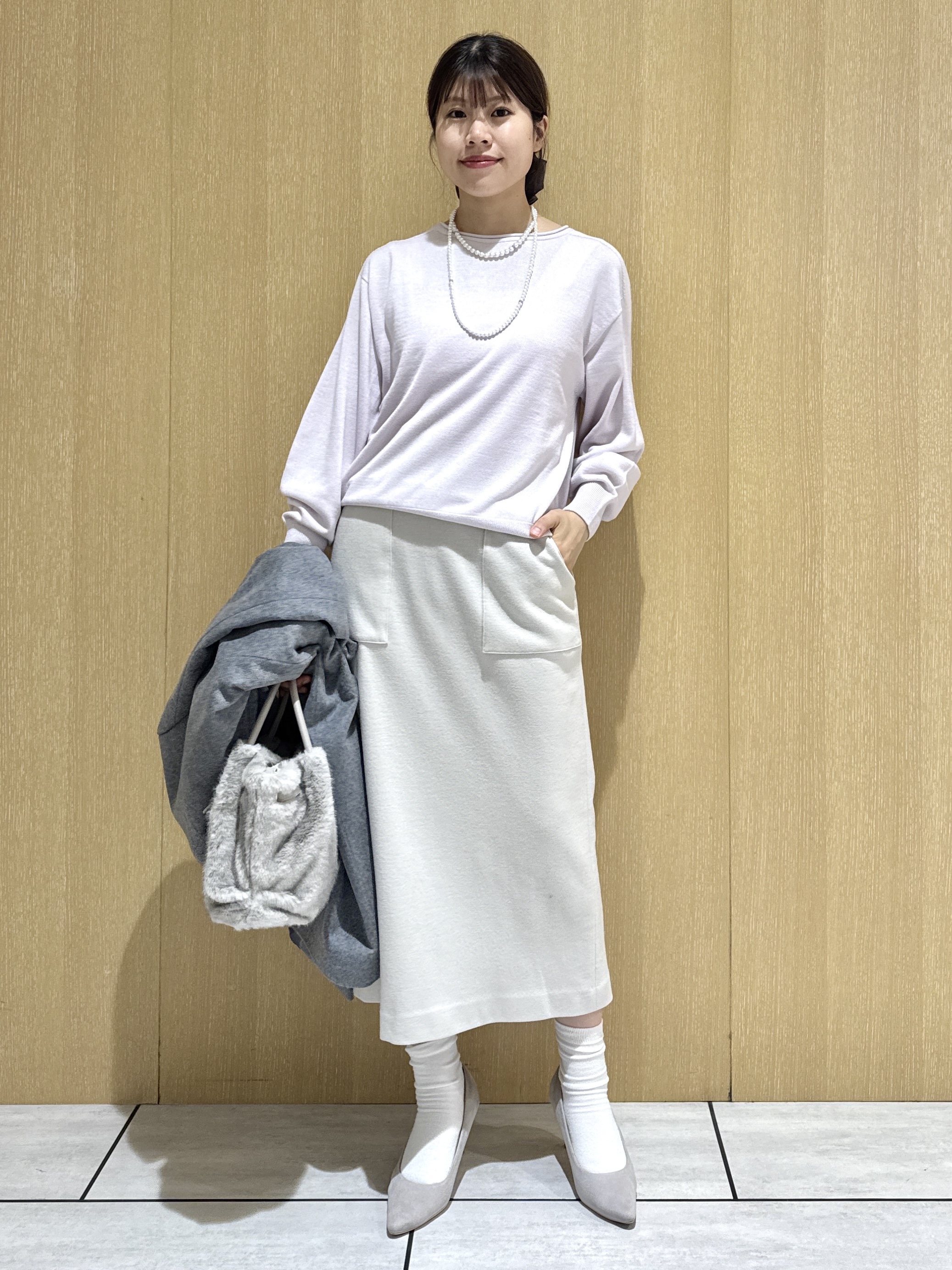 nanaさんの「UNTITLED｜ウールカシミヤテーラーコート」を使ったコーディネート
