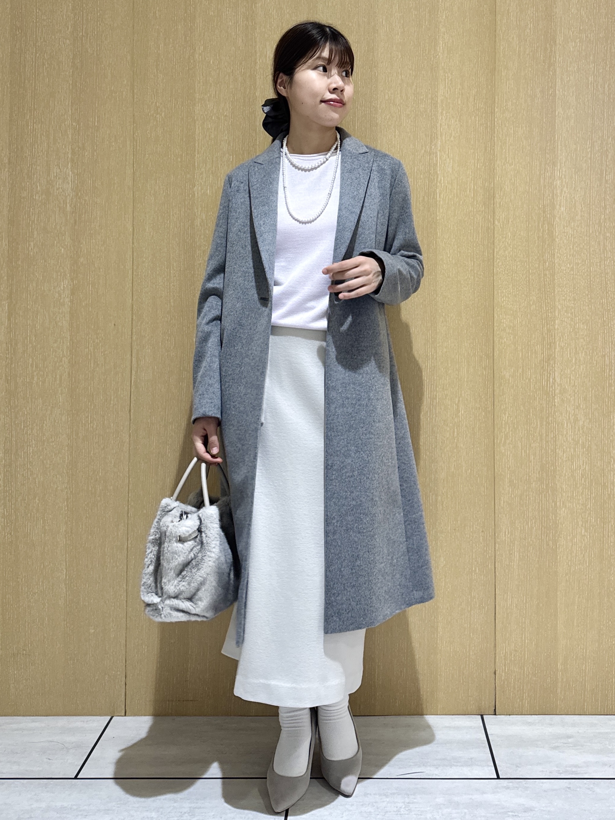 nanaさんの「UNTITLED｜ウールカシミヤテーラーコート」を使ったコーディネート