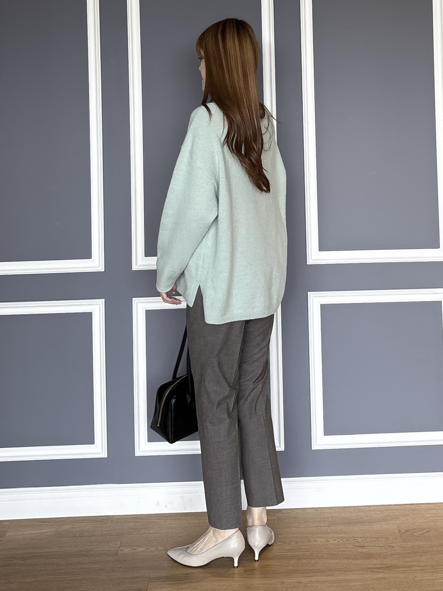 sayaさんの「UNTITLED｜【セットアップ】ウールブレンドテーパードパンツ」を使ったコーディネート