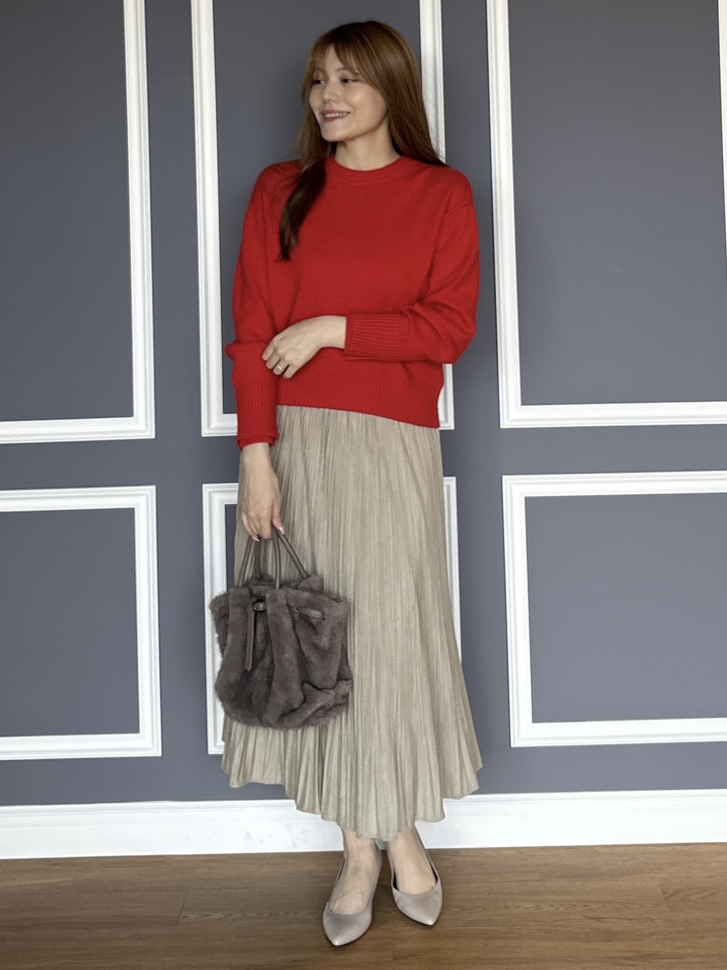 sayaさんの「UNTITLED｜【名品】ウールカシミヤノーカラーコート」を使ったコーディネート