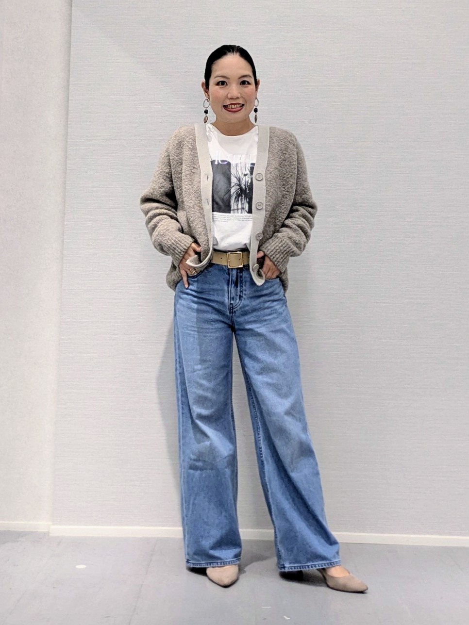 makkyさんの「UNTITLED｜【ロゴ・プリント】フォトグラフィックロンT」を使ったコーディネート