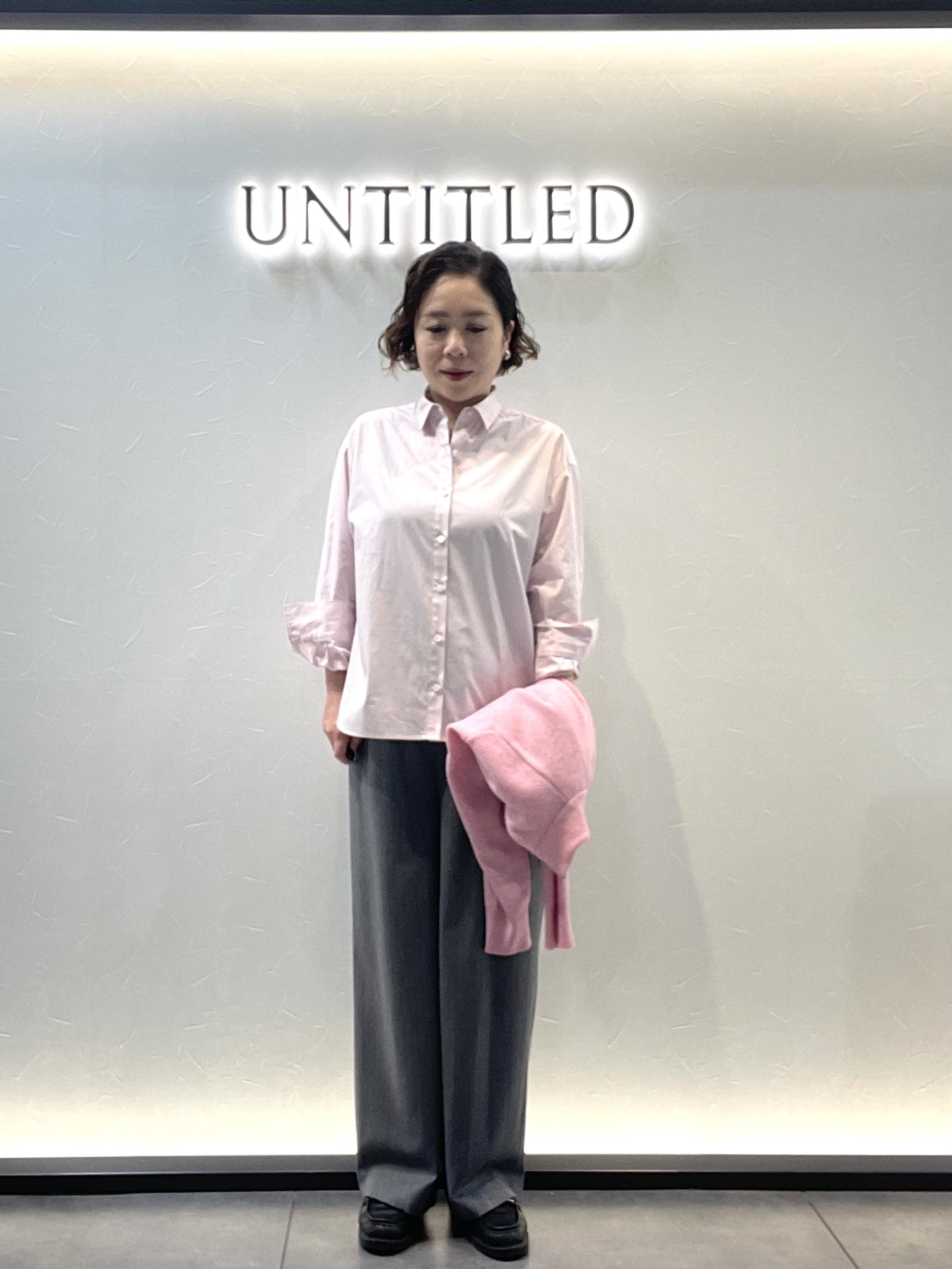 Wachiさんの「UNTITLED｜【秋羽織り/ニット】ウールジップカーディガン」を使ったコーディネート