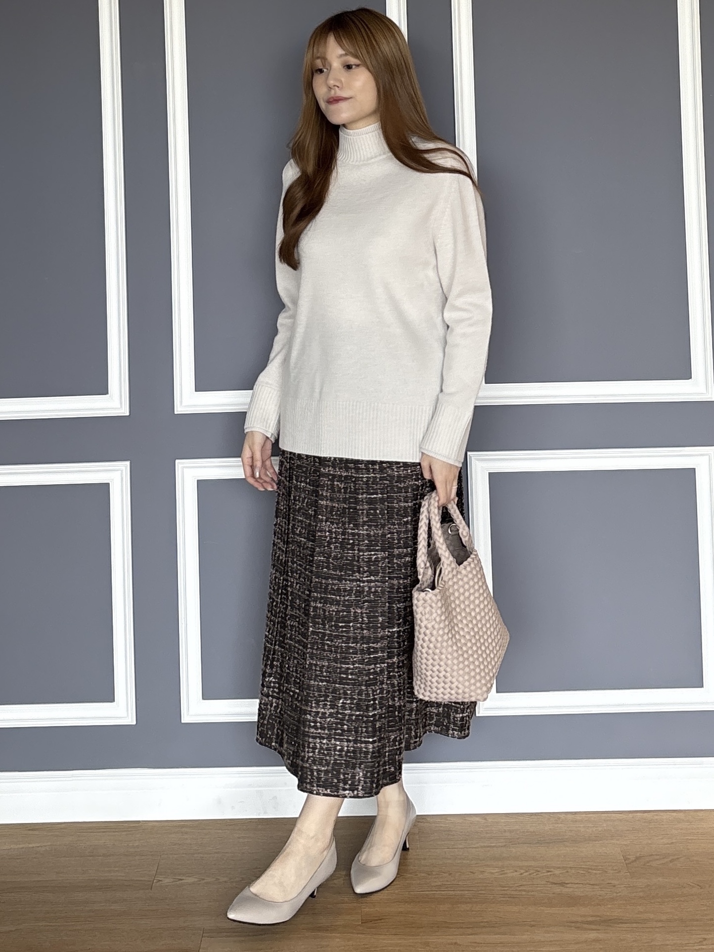 sayaさんの「UNTITLED｜【日本製・本革】Comfit Dresser Pumps（コンフィットドレッサーパンプス）」を使ったコーディネート