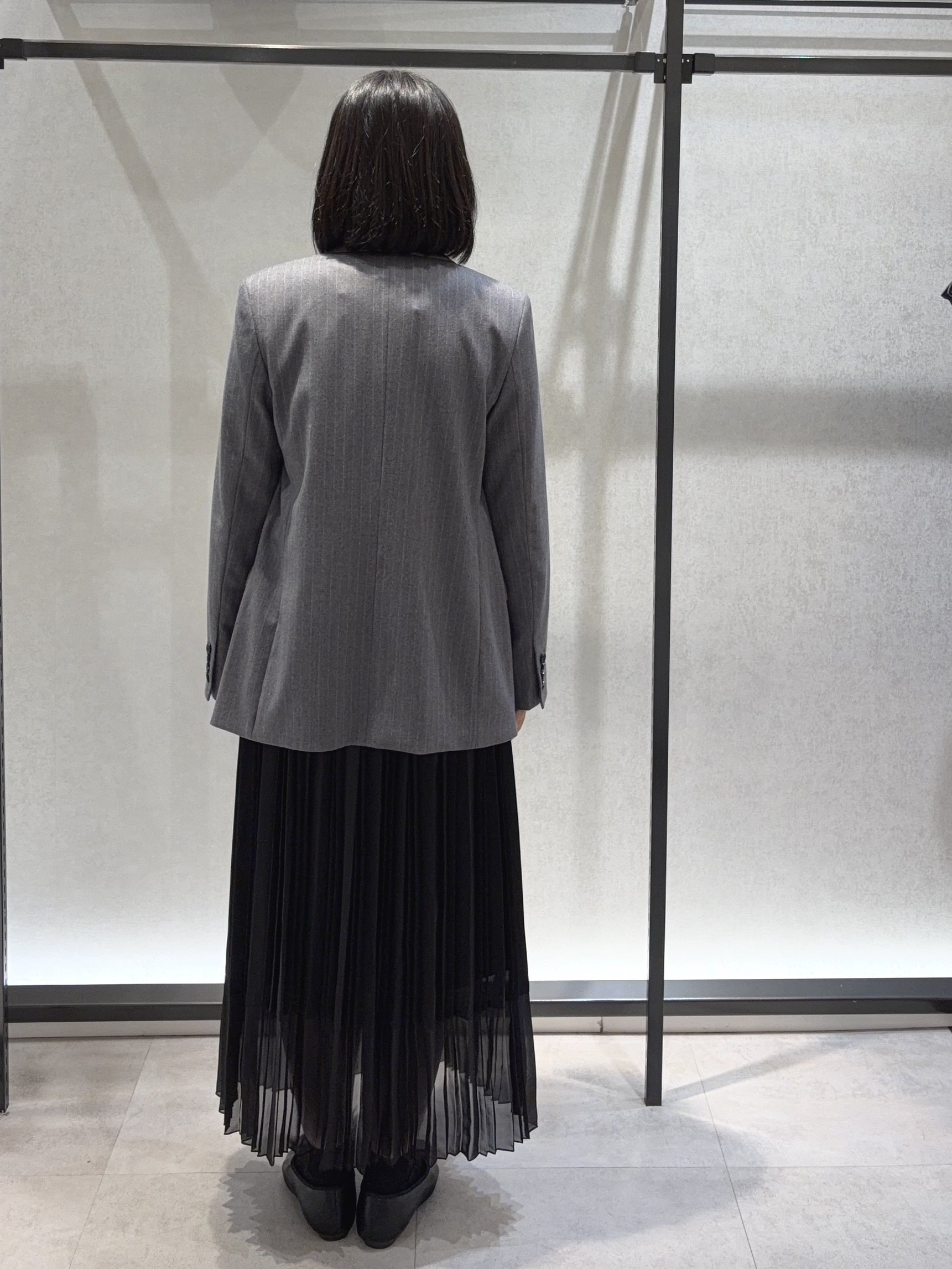 わたなべさんの「UNTITLED｜【セットアップ可/ライトアウター/仕事着スーツ】ウールダブルジャケット」を使ったコーディネート