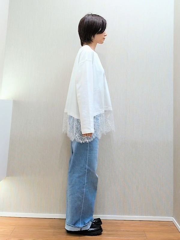 ミズタさんの「UNTITLED｜【5色展開/手洗い可】ローシルクウールニットベスト」を使ったコーディネート