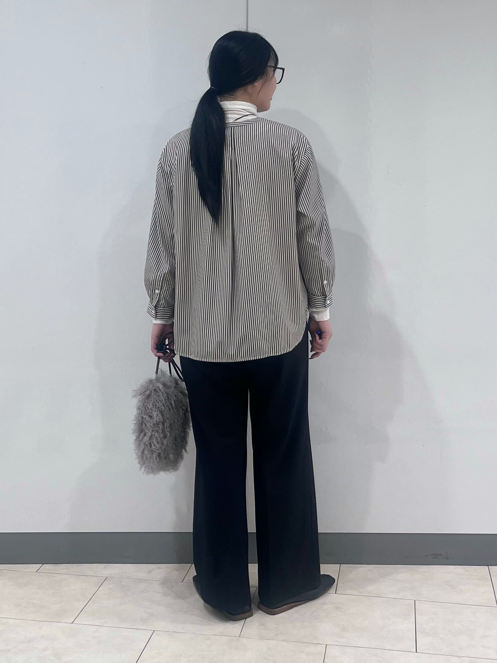 hasuさんの「INDIVI｜【洗濯機OK／ストレッチ◎】秋はじめのダブルジャケット」を使ったコーディネート