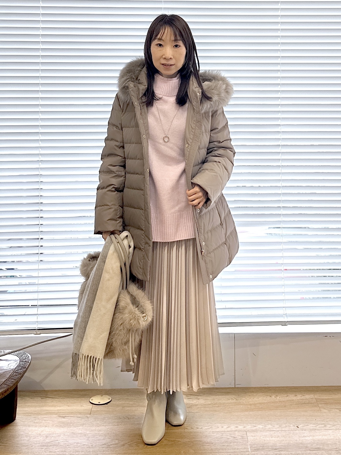 Miwaさんの「UNTITLED｜【ステンレスチェーン】クロスリングネックレス」を使ったコーディネート