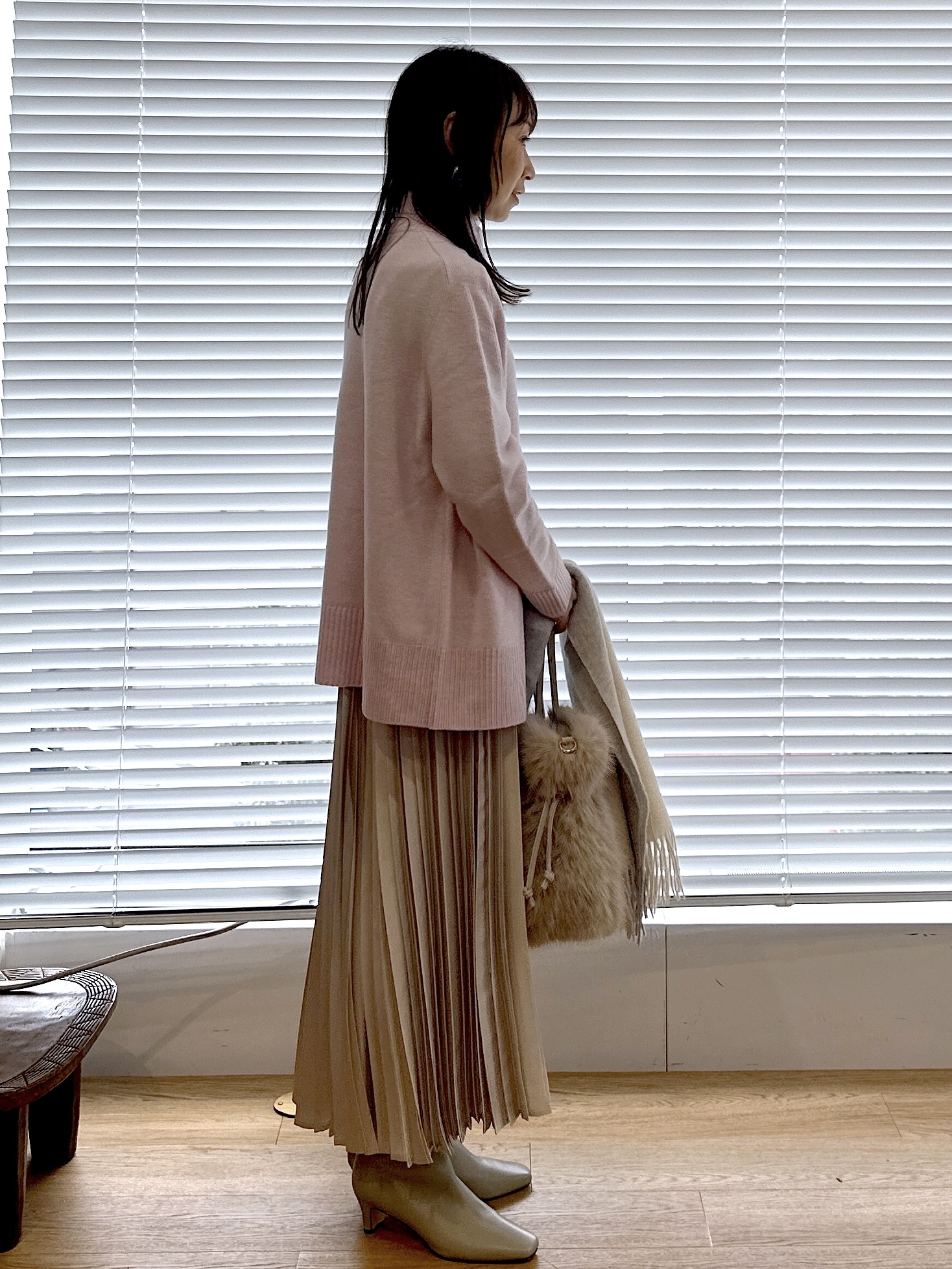 Miwaさんの「UNTITLED｜【ステンレスチェーン】クロスリングネックレス」を使ったコーディネート