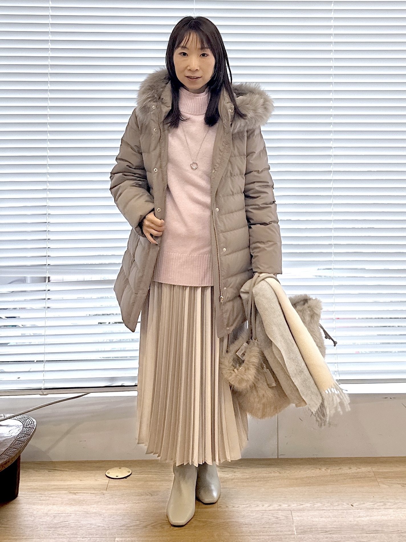 Miwaさんの「UNTITLED｜【ステンレスチェーン】クロスリングネックレス」を使ったコーディネート