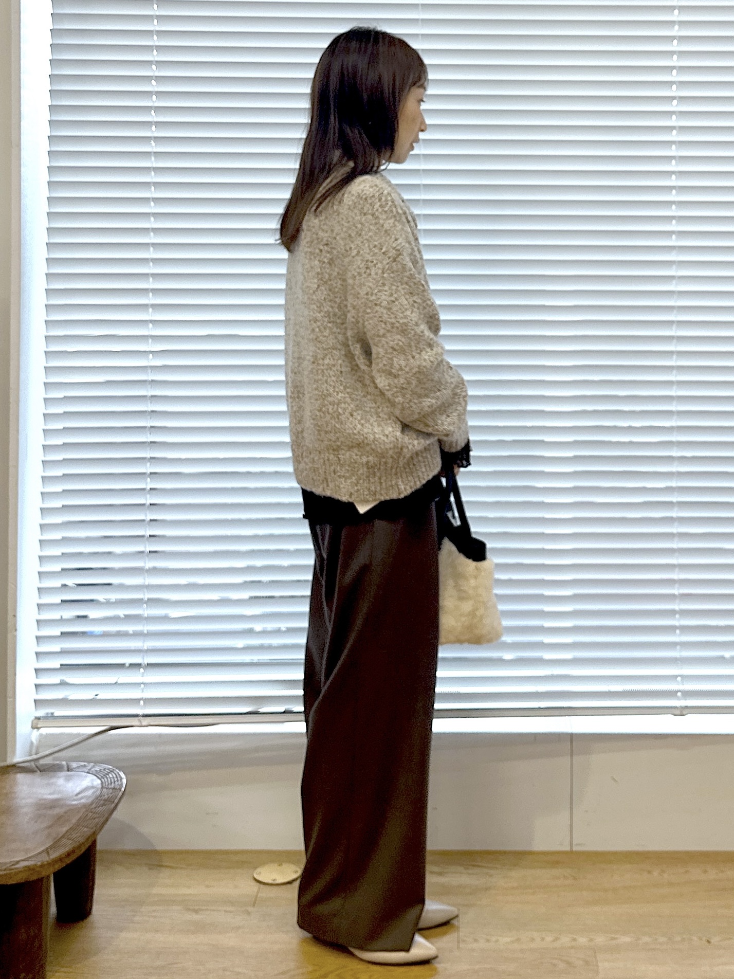 Miwaさんの「UNTITLED｜【1枚で着映え/レイヤードにも】レースドッキングプルオーバー」を使ったコーディネート